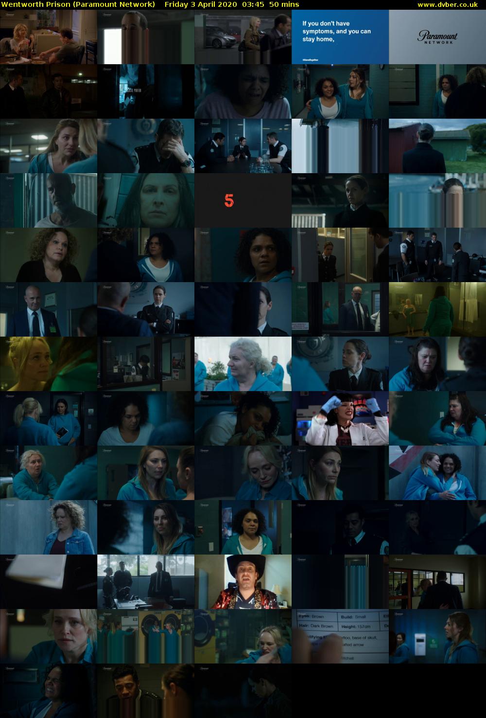 Wentworth Prison (Paramount Network) Friday 3 April 2020 03:45 - 04:35