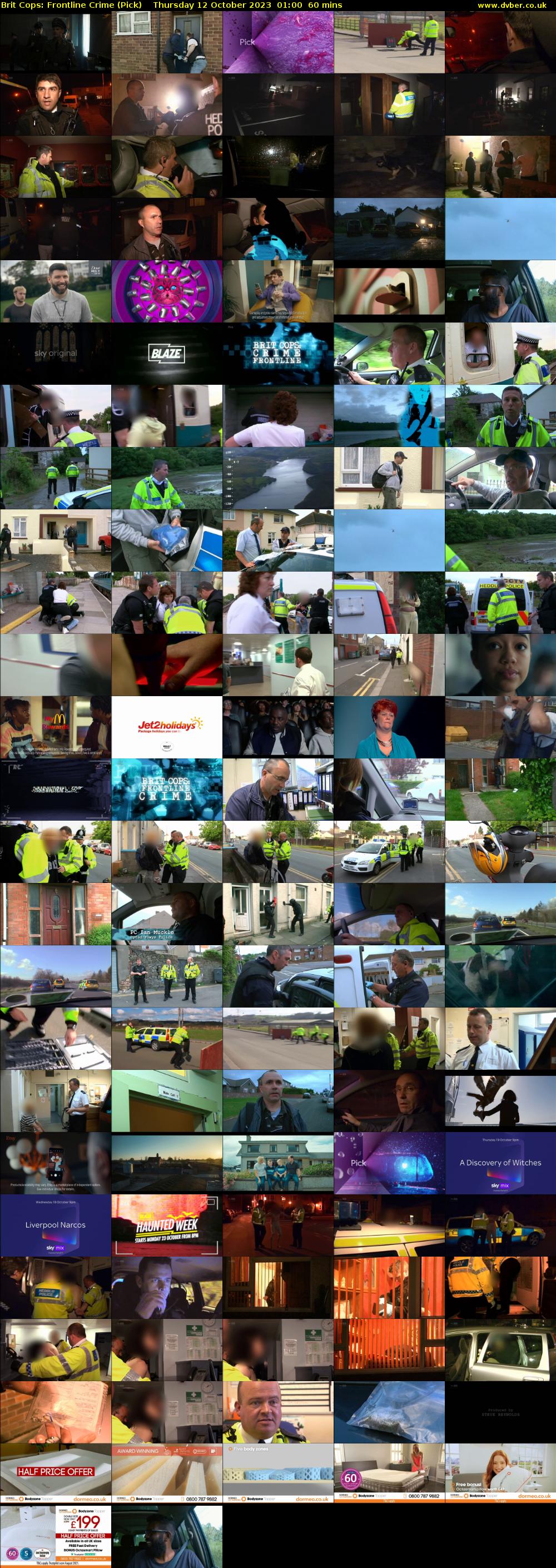 Brit Cops: Frontline Crime (Pick) Thursday 12 October 2023 01:00 - 02:00