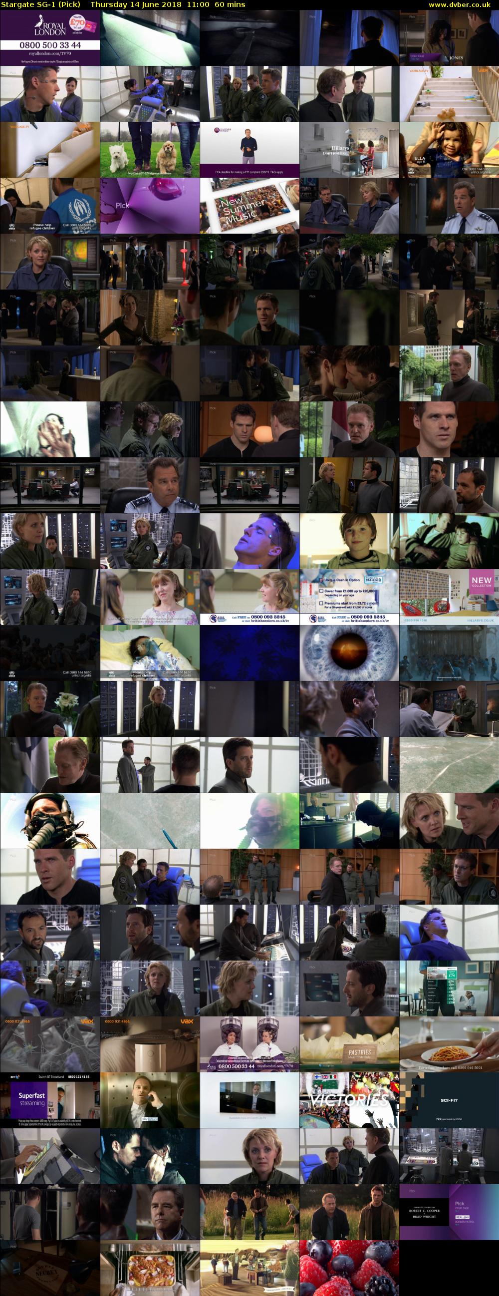 Stargate SG-1 (Pick) Thursday 14 June 2018 11:00 - 12:00