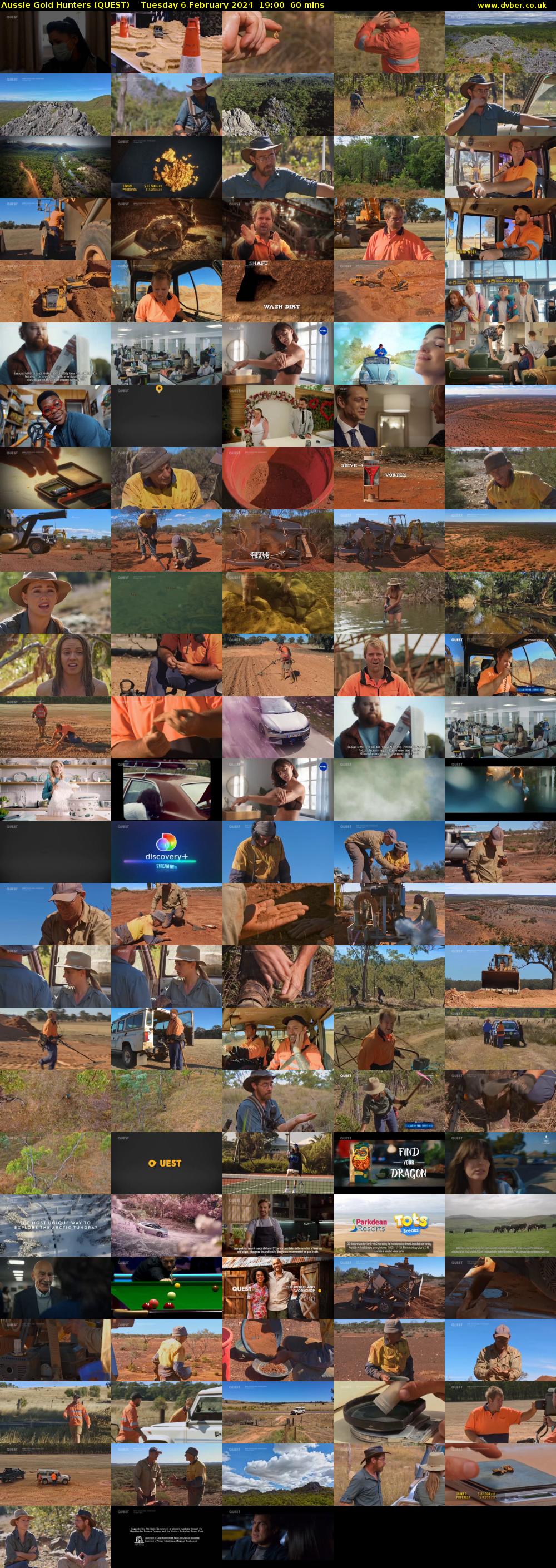 Aussie Gold Hunters (QUEST) Tuesday 6 February 2024 19:00 - 20:00