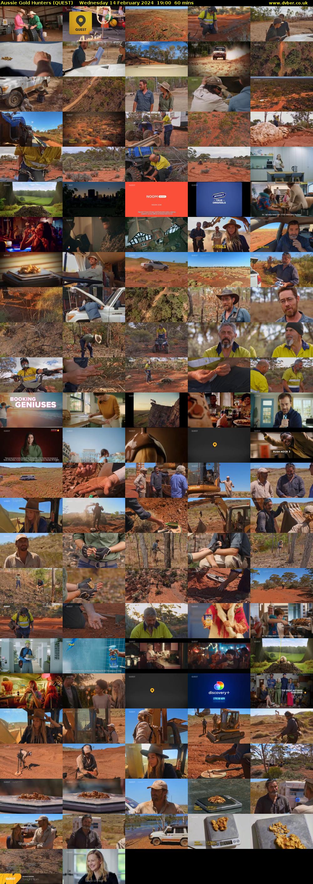 Aussie Gold Hunters (QUEST) Wednesday 14 February 2024 19:00 - 20:00