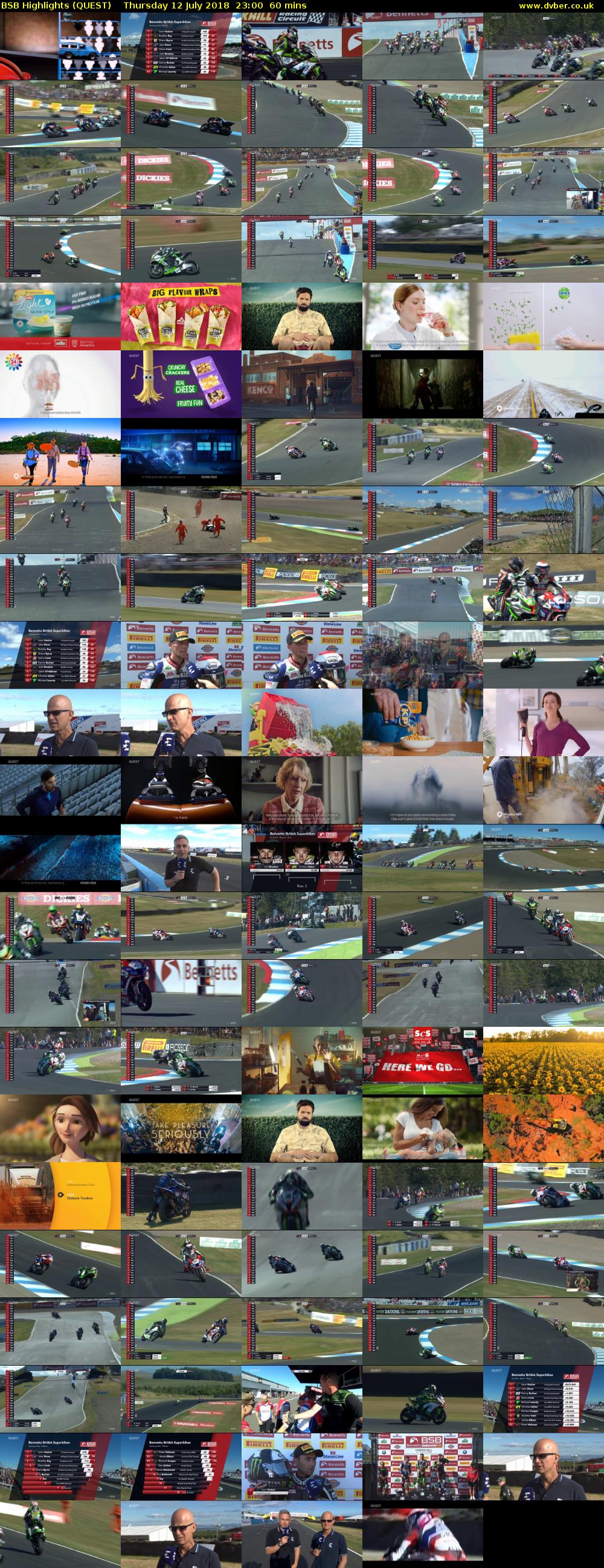 BSB Highlights (QUEST) Thursday 12 July 2018 23:00 - 00:00