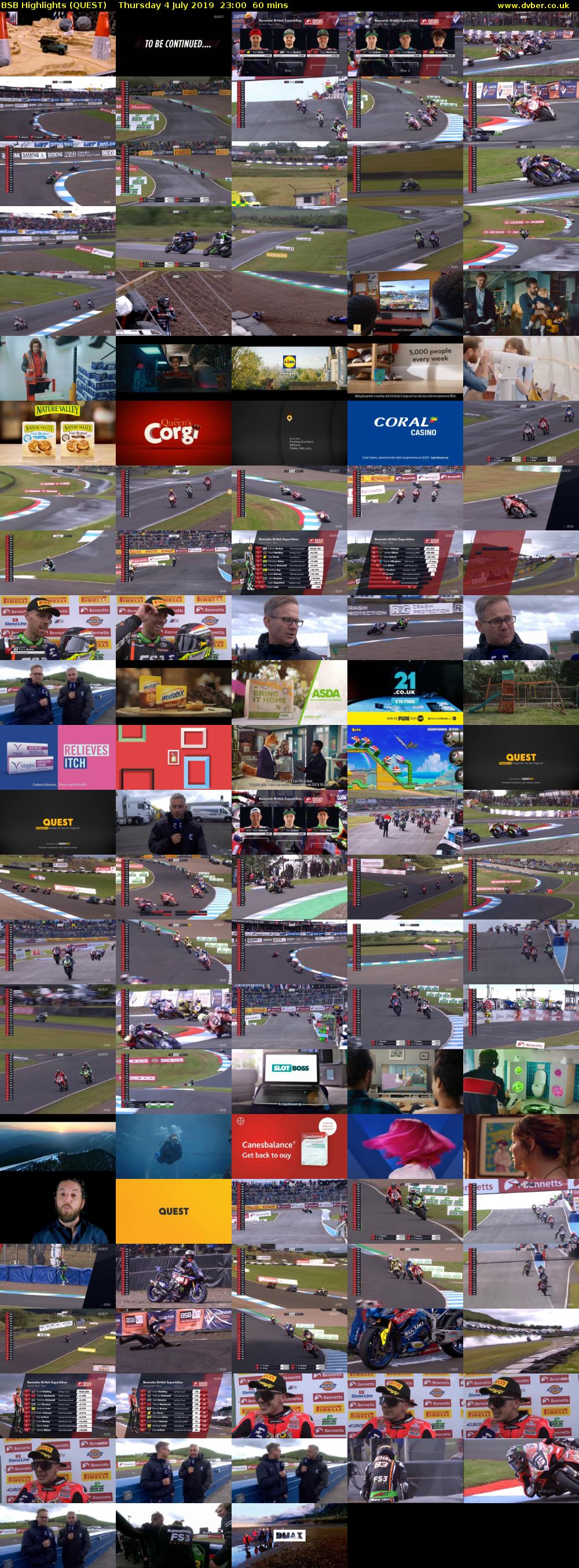 BSB Highlights (QUEST) Thursday 4 July 2019 23:00 - 00:00