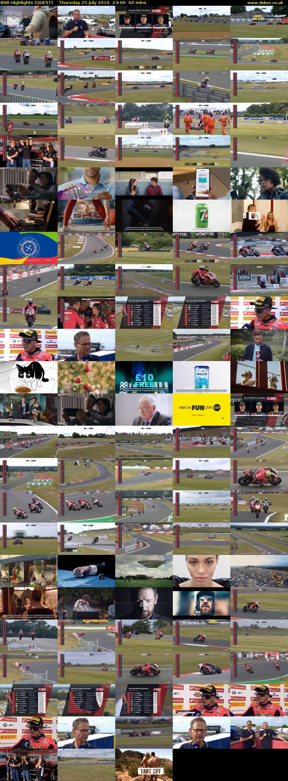 BSB Highlights (QUEST) Thursday 25 July 2019 23:00 - 00:00