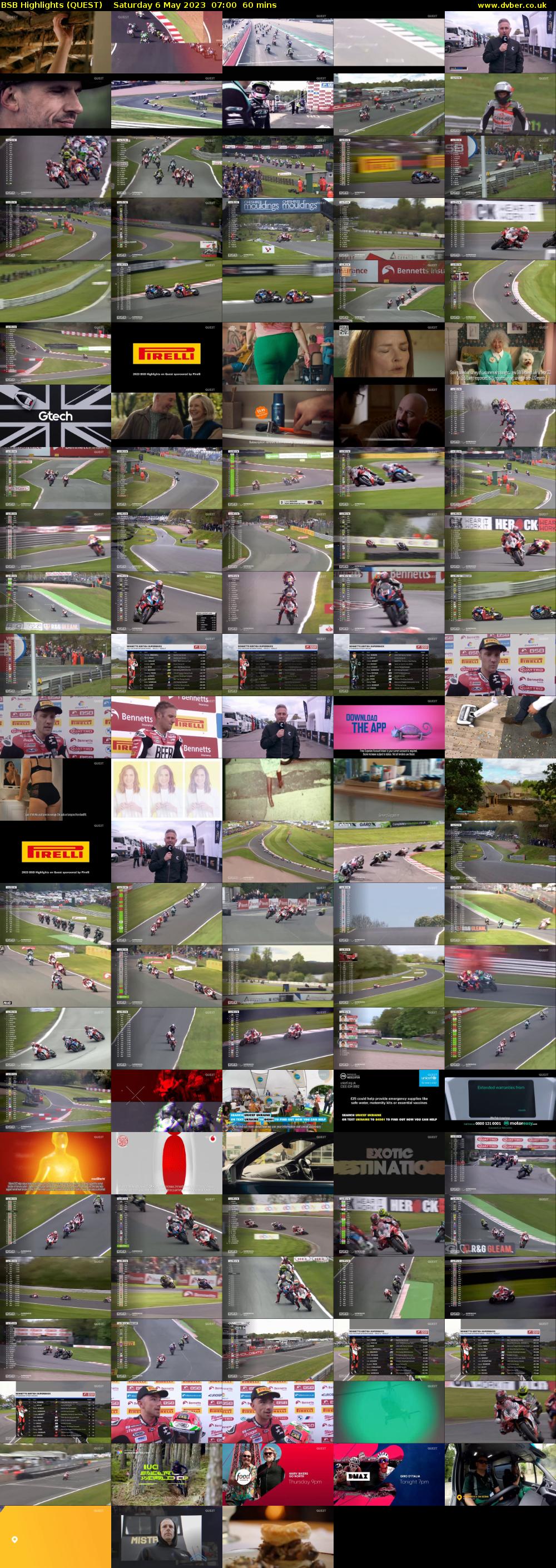 BSB Highlights (QUEST) Saturday 6 May 2023 07:00 - 08:00