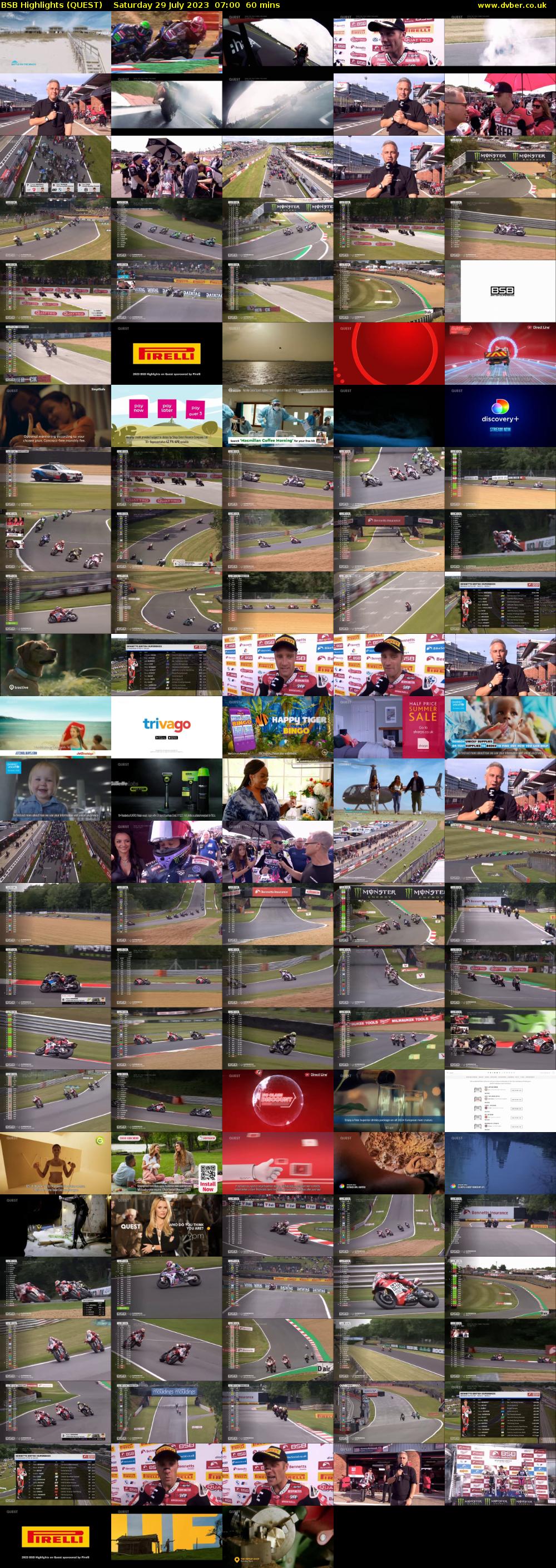 BSB Highlights (QUEST) Saturday 29 July 2023 07:00 - 08:00