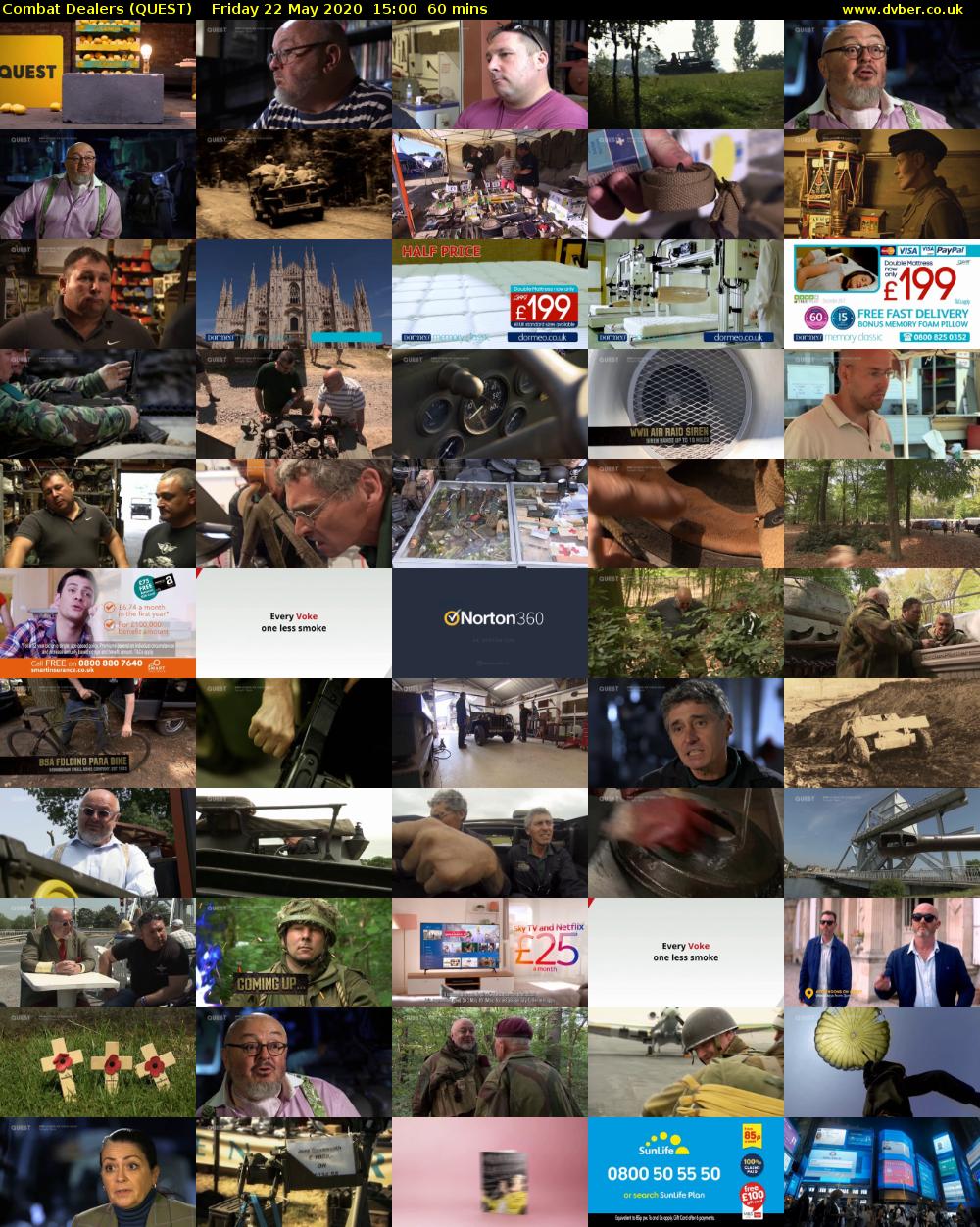 Combat Dealers (QUEST) Friday 22 May 2020 15:00 - 16:00