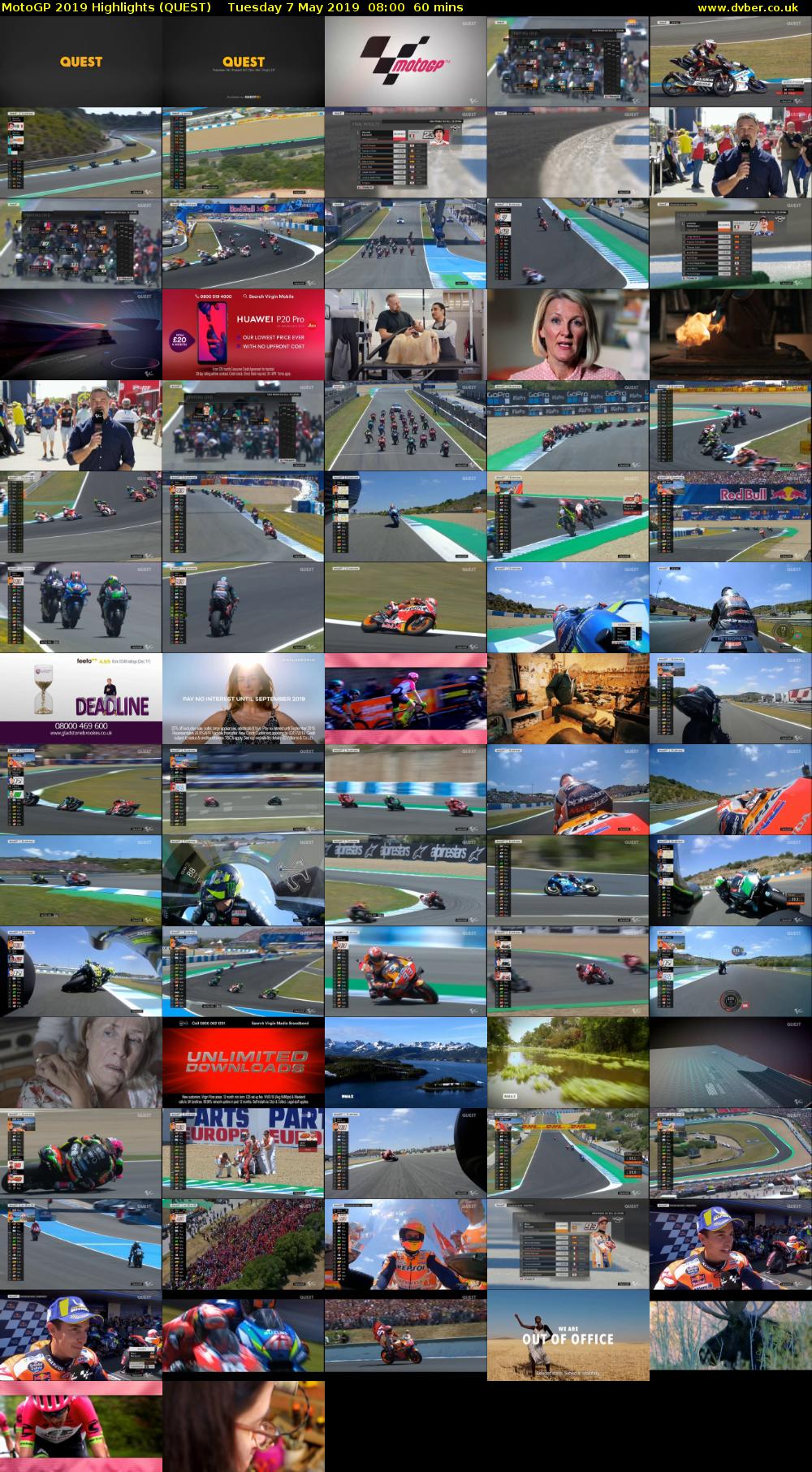 MotoGP 2019 Highlights (QUEST) Tuesday 7 May 2019 08:00 - 09:00