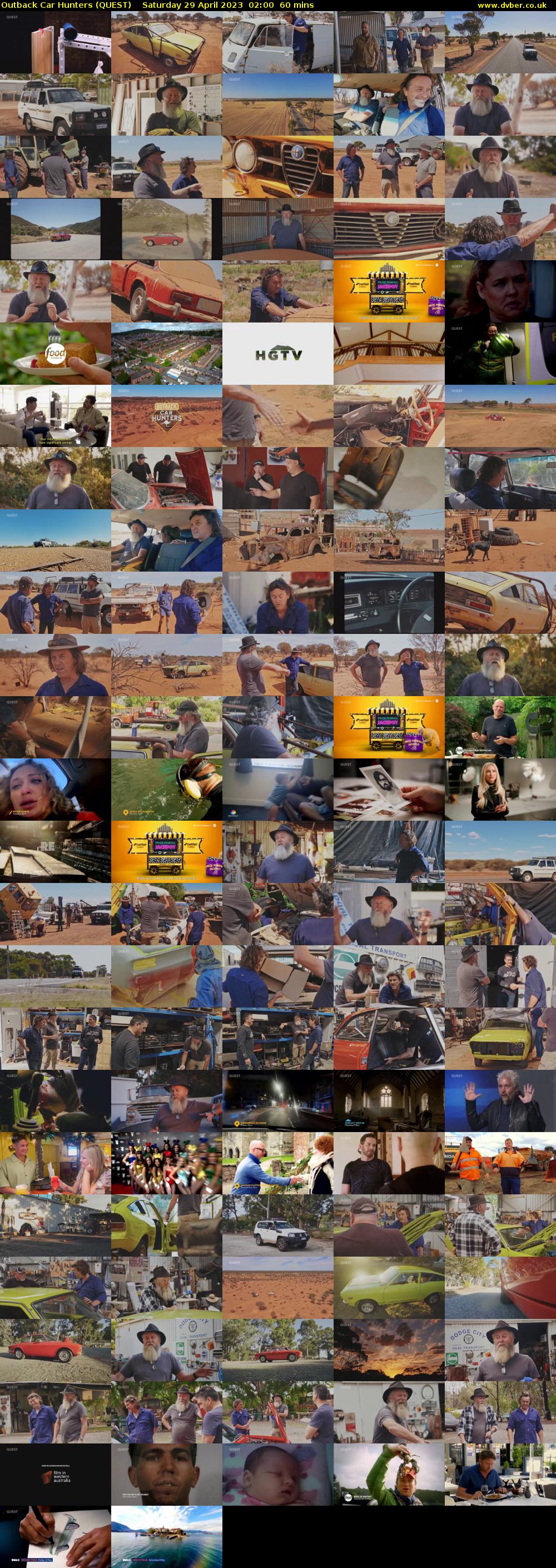 Outback Car Hunters (QUEST) Saturday 29 April 2023 02:00 - 03:00