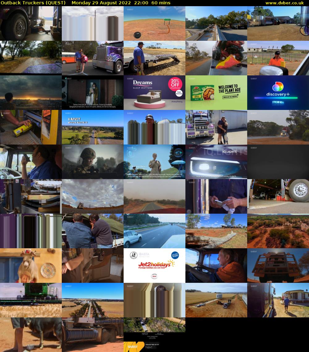 Outback Truckers (QUEST) Monday 29 August 2022 22:00 - 23:00