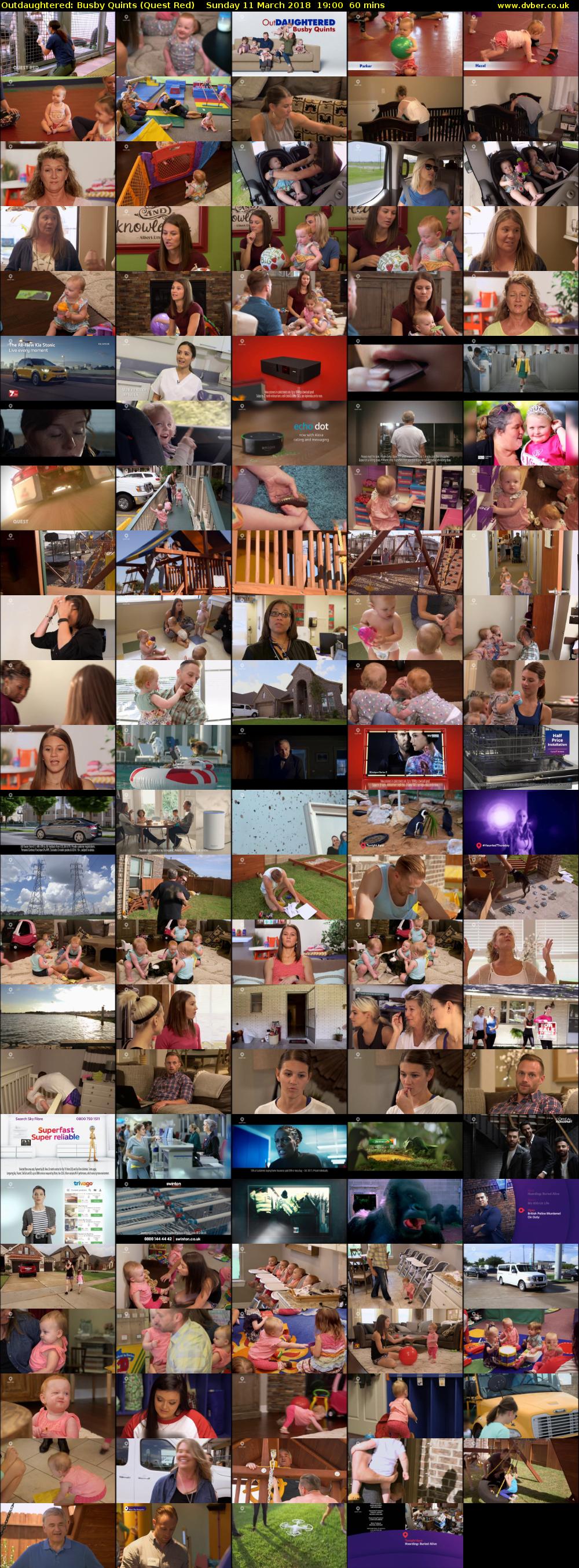 Outdaughtered: Busby Quints (Quest Red) Sunday 11 March 2018 19:00 - 20:00