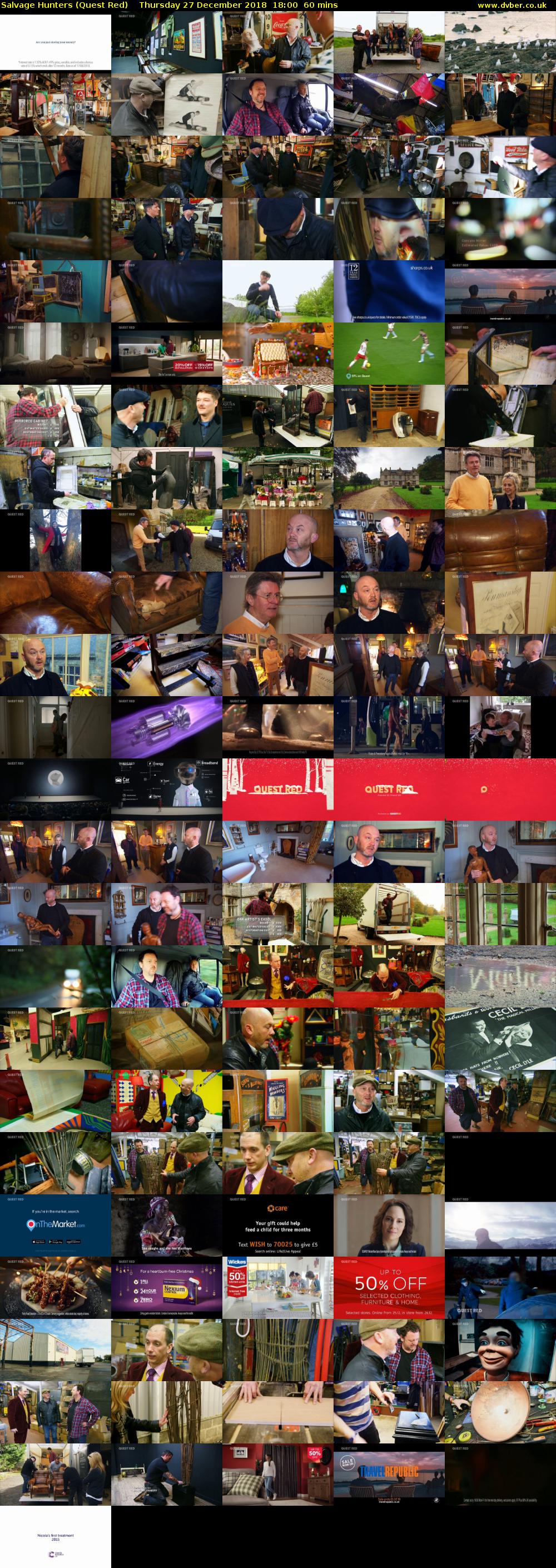 Salvage Hunters (Quest Red) Thursday 27 December 2018 18:00 - 19:00