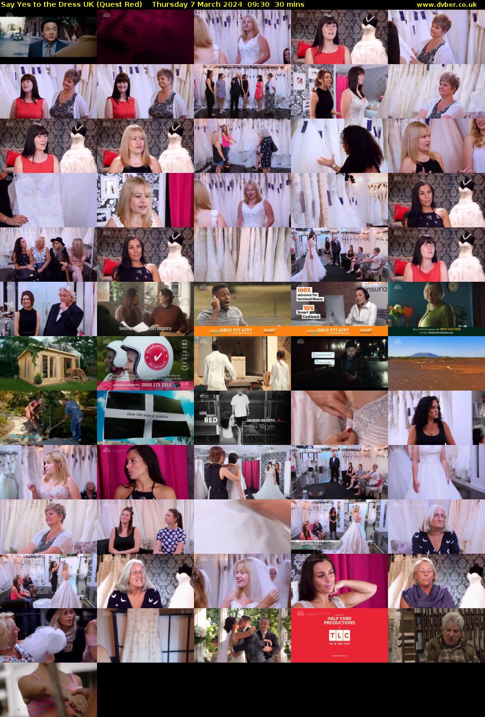 Say Yes To The Dress UK (Quest Red) Thursday 7 March 2024 09:30 - 10:00