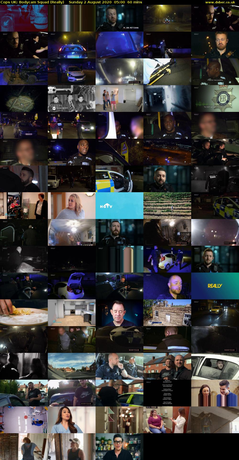 Cops UK: Bodycam Squad (Really) Sunday 2 August 2020 05:00 - 06:00