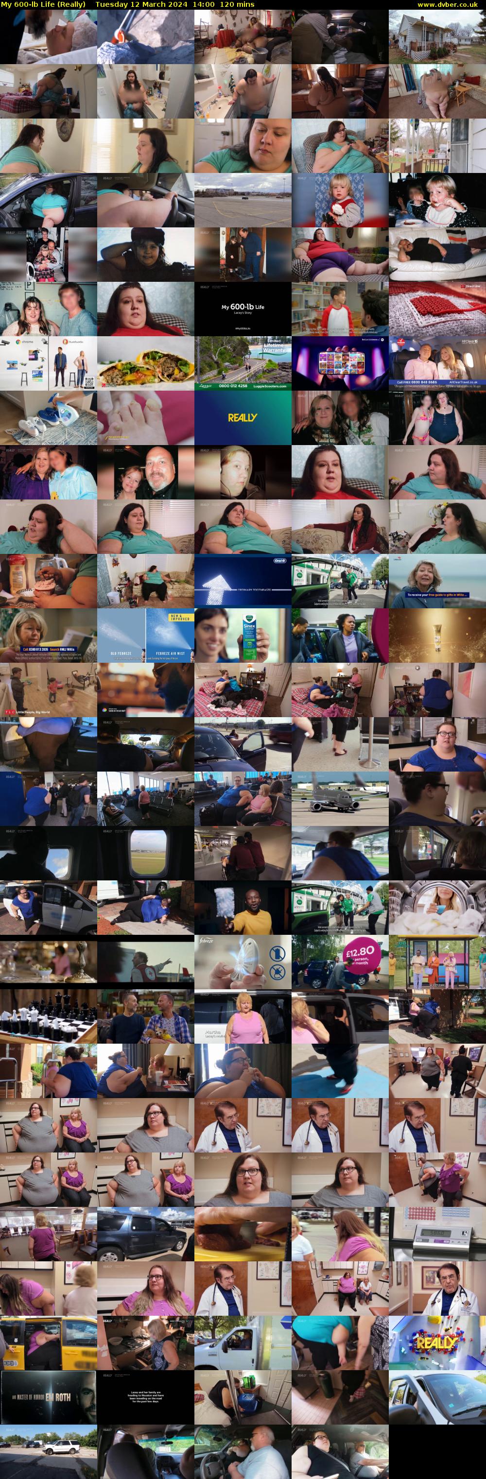 My 600-lb Life (Really) Tuesday 12 March 2024 14:00 - 16:00