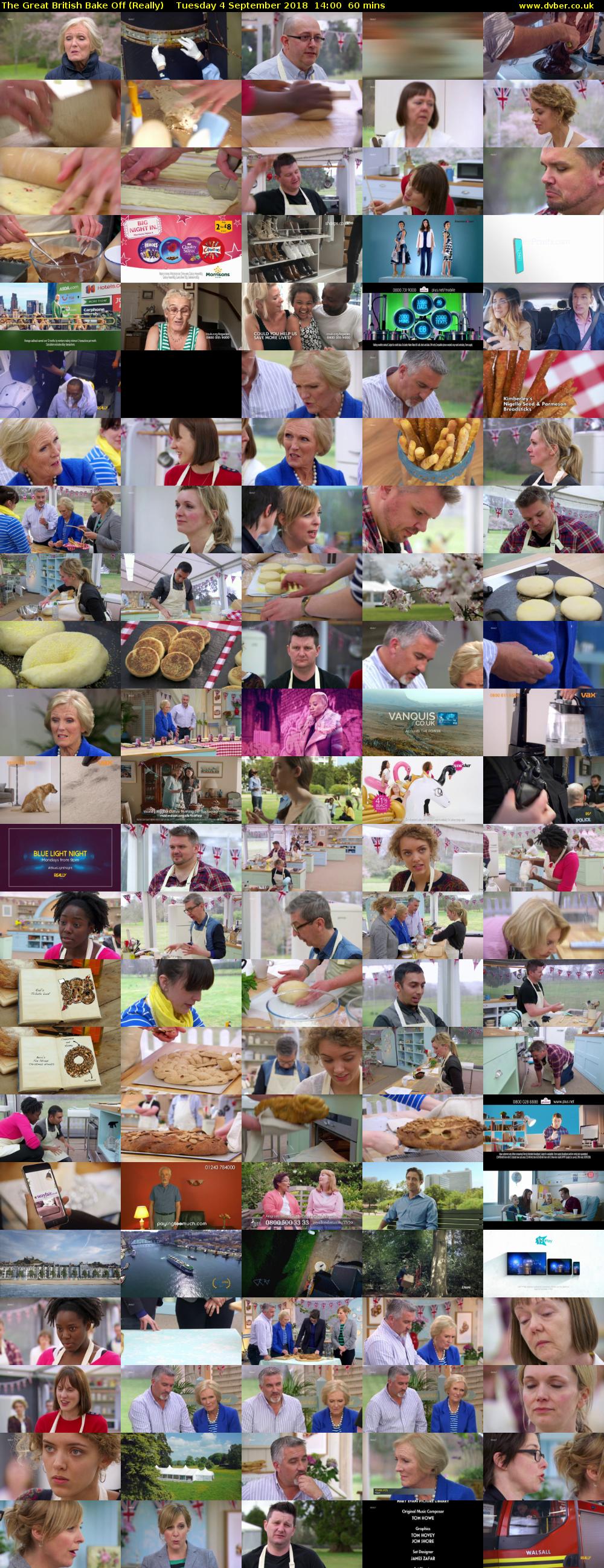 The Great British Bake Off (Really) Tuesday 4 September 2018 14:00 - 15:00