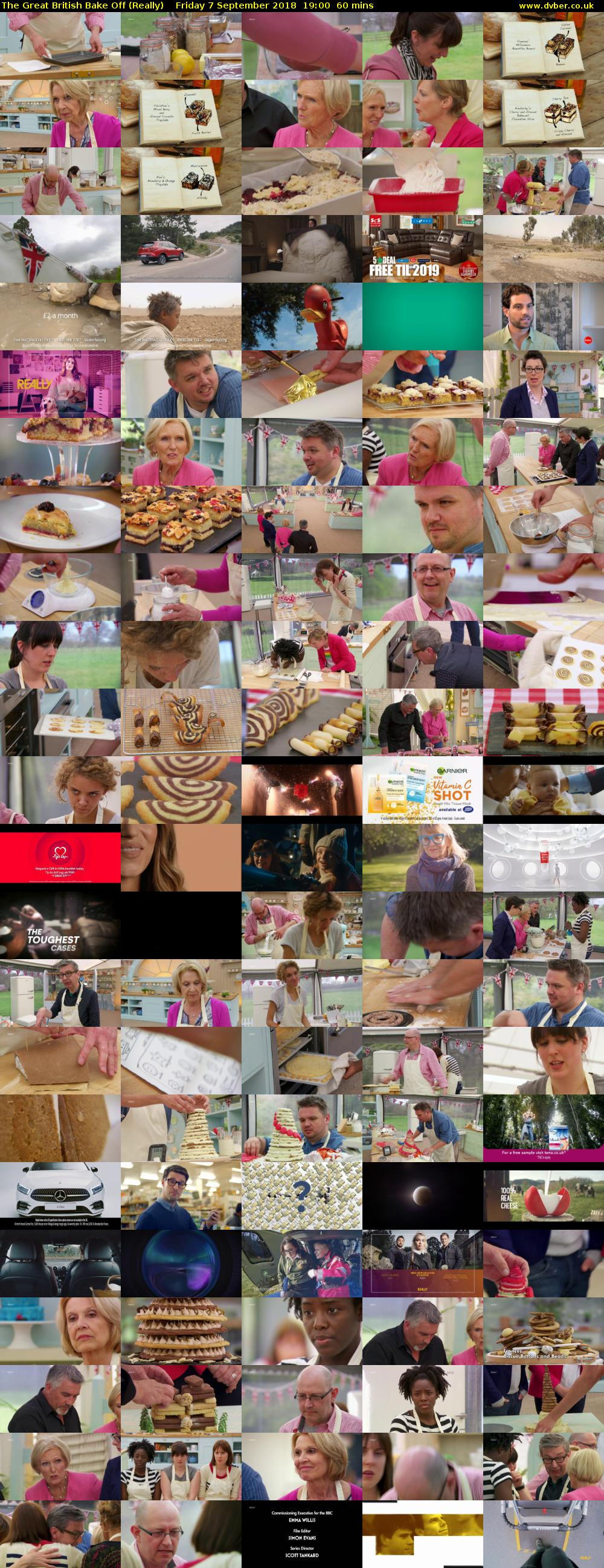 The Great British Bake Off (Really) Friday 7 September 2018 19:00 - 20:00