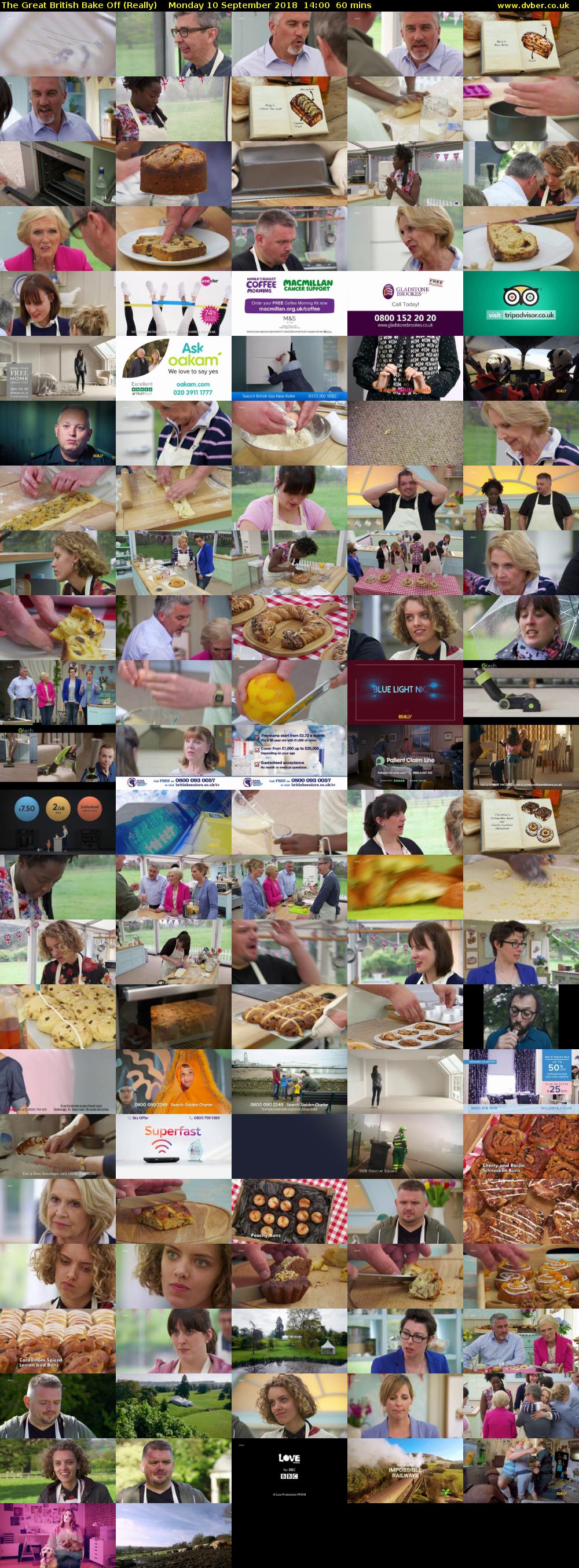 The Great British Bake Off (Really) Monday 10 September 2018 14:00 - 15:00