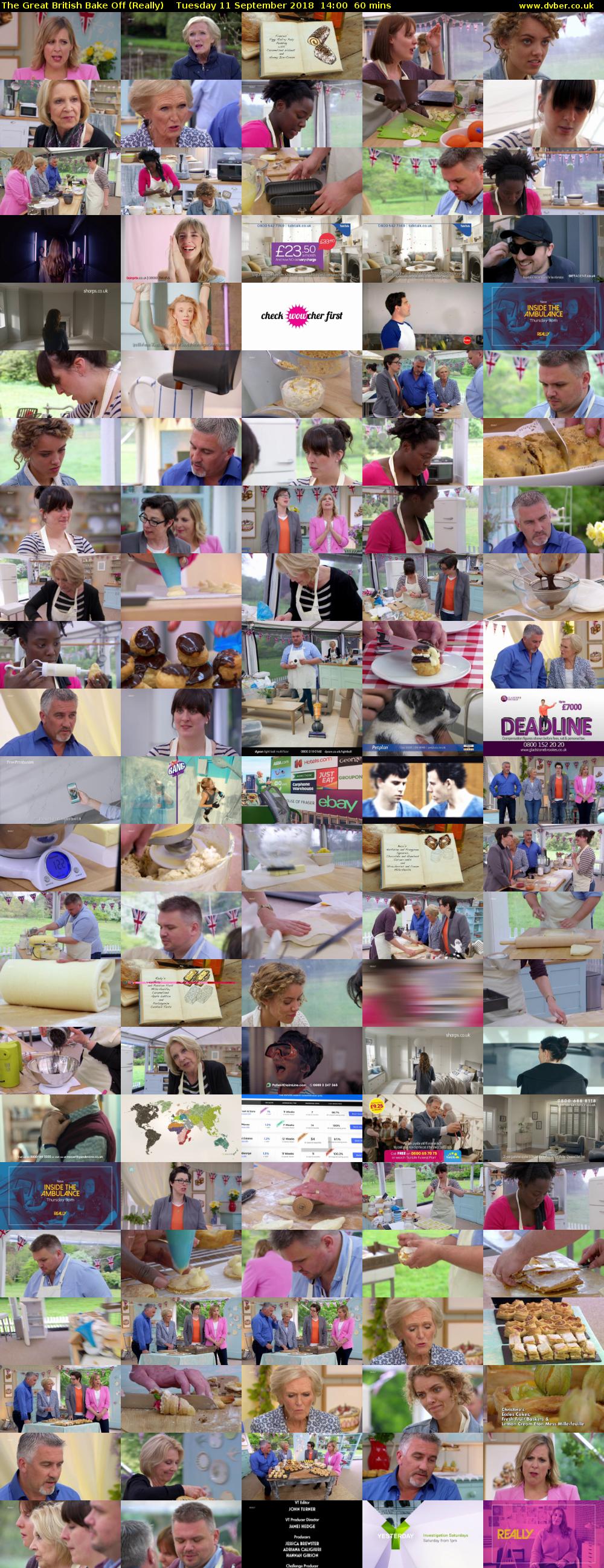 The Great British Bake Off (Really) Tuesday 11 September 2018 14:00 - 15:00
