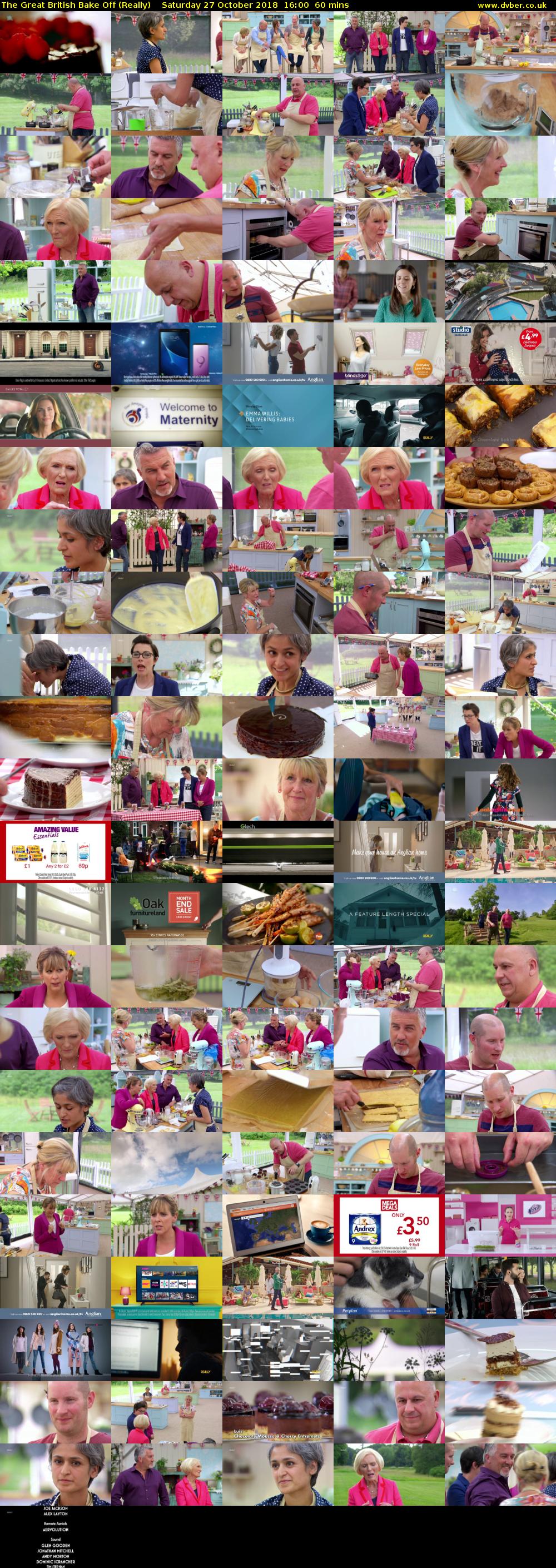 The Great British Bake Off (Really) Saturday 27 October 2018 16:00 - 17:00