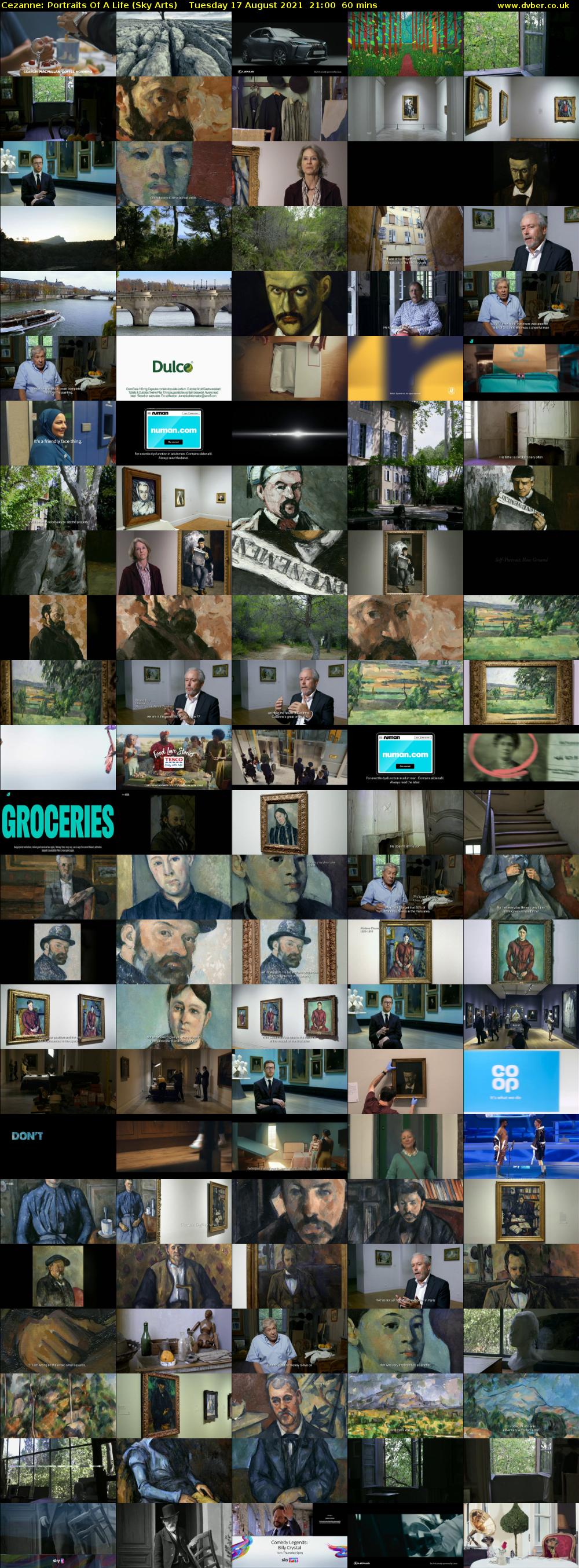 Cezanne: Portraits Of A Life (Sky Arts) Tuesday 17 August 2021 21:00 - 22:00