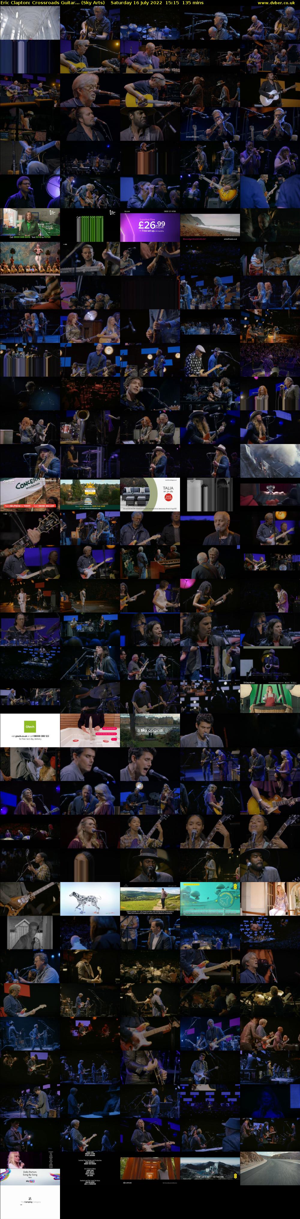 Eric Clapton: Crossroads Guitar... (Sky Arts) Saturday 16 July 2022 15:15 - 17:30