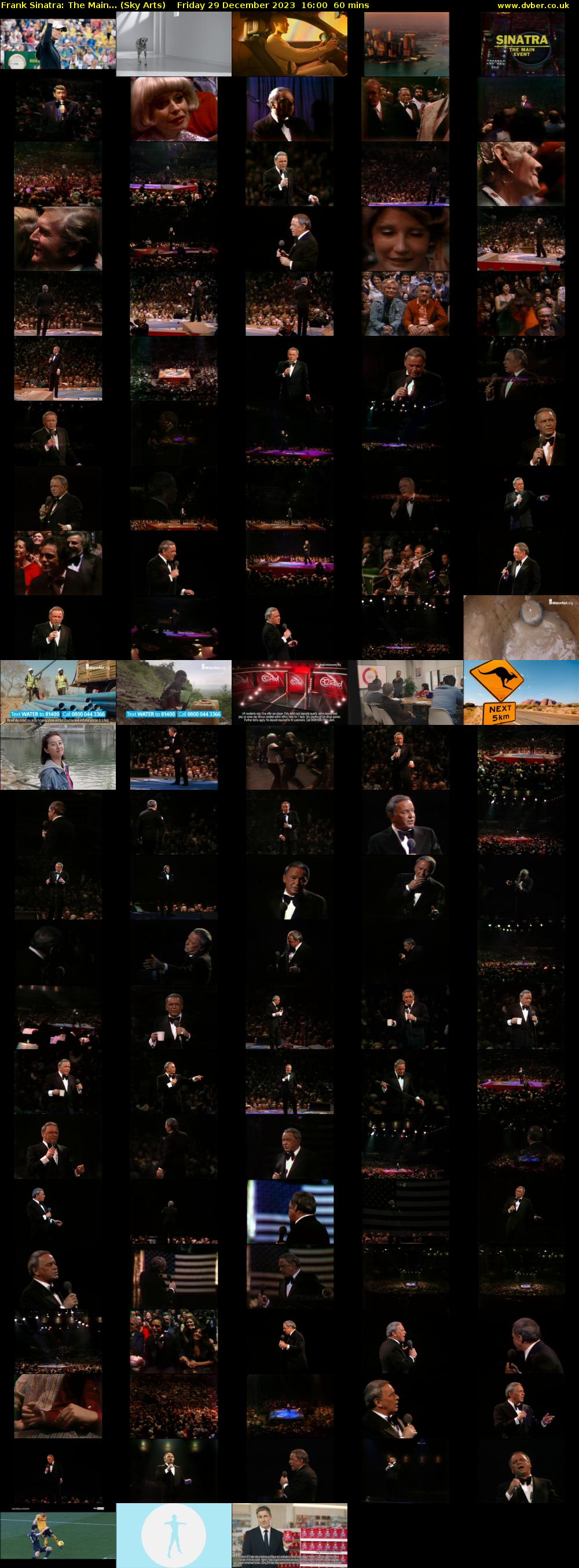 Frank Sinatra: The Main... (Sky Arts) Friday 29 December 2023 16:00 - 17:00