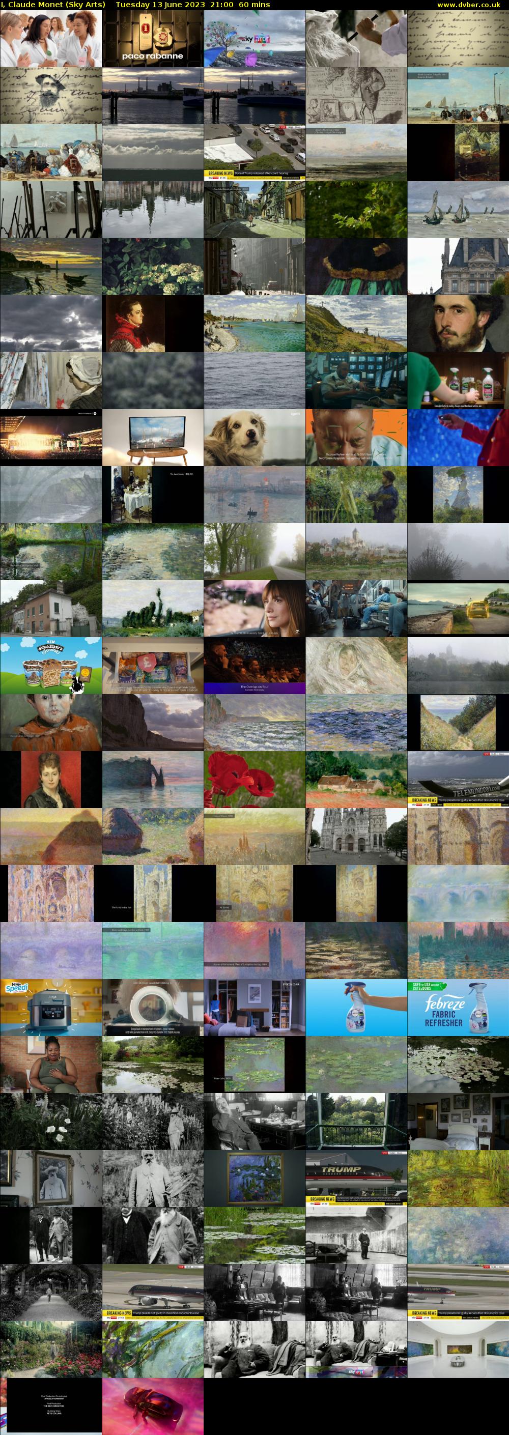 I, Claude Monet (Sky Arts) Tuesday 13 June 2023 21:00 - 22:00