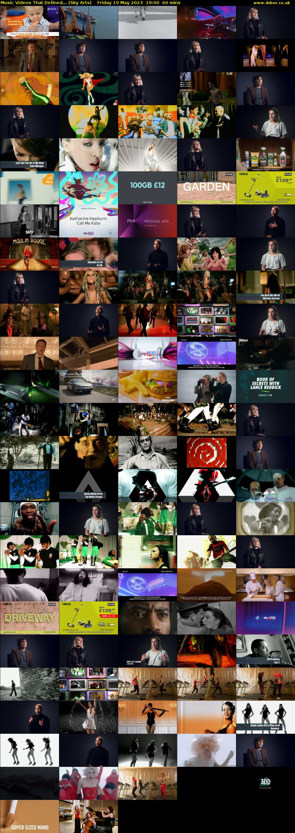 Music Videos That Defined... (Sky Arts) Friday 19 May 2023 19:00 - 20:00