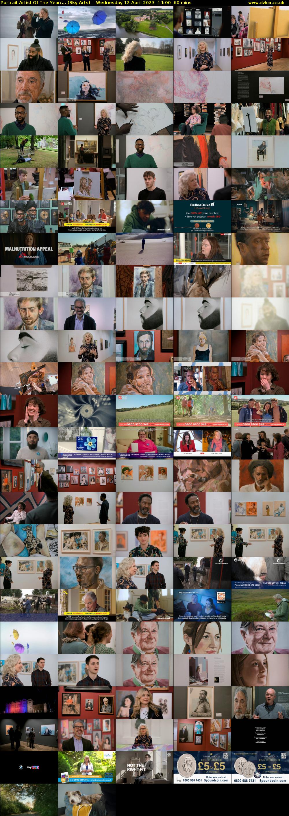 Portrait Artist Of The Year:... (Sky Arts) Wednesday 12 April 2023 14:00 - 15:00