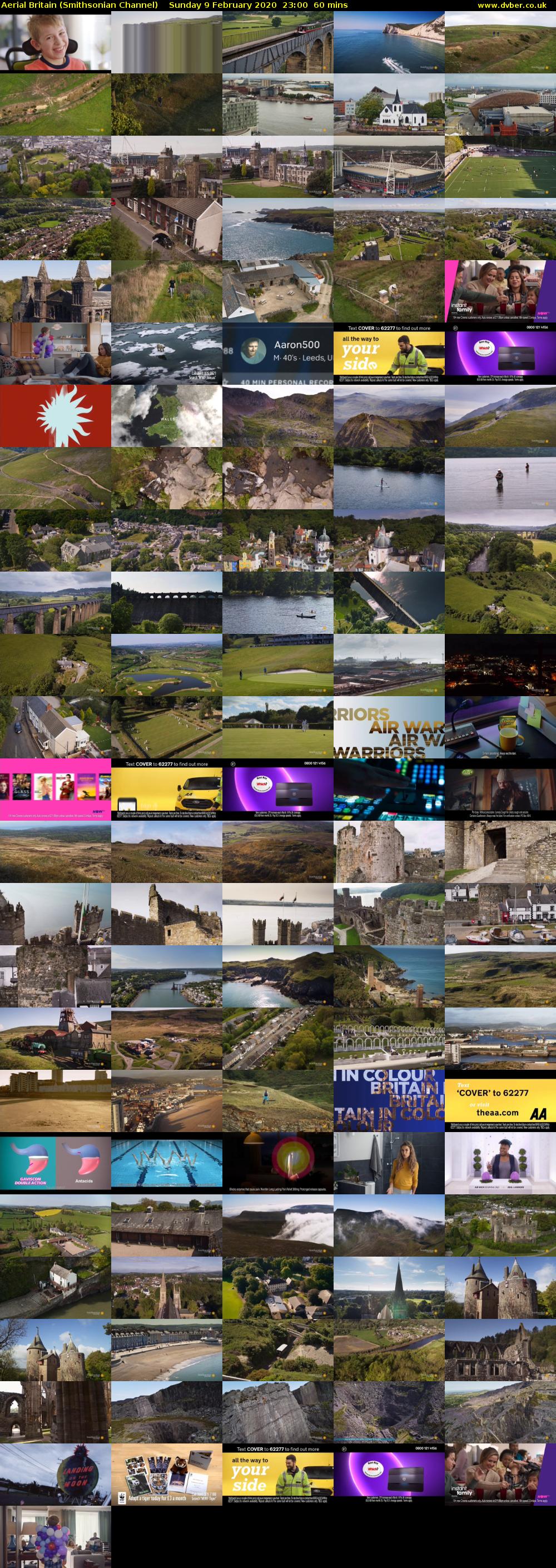 Aerial Britain (Smithsonian Channel) Sunday 9 February 2020 23:00 - 00:00