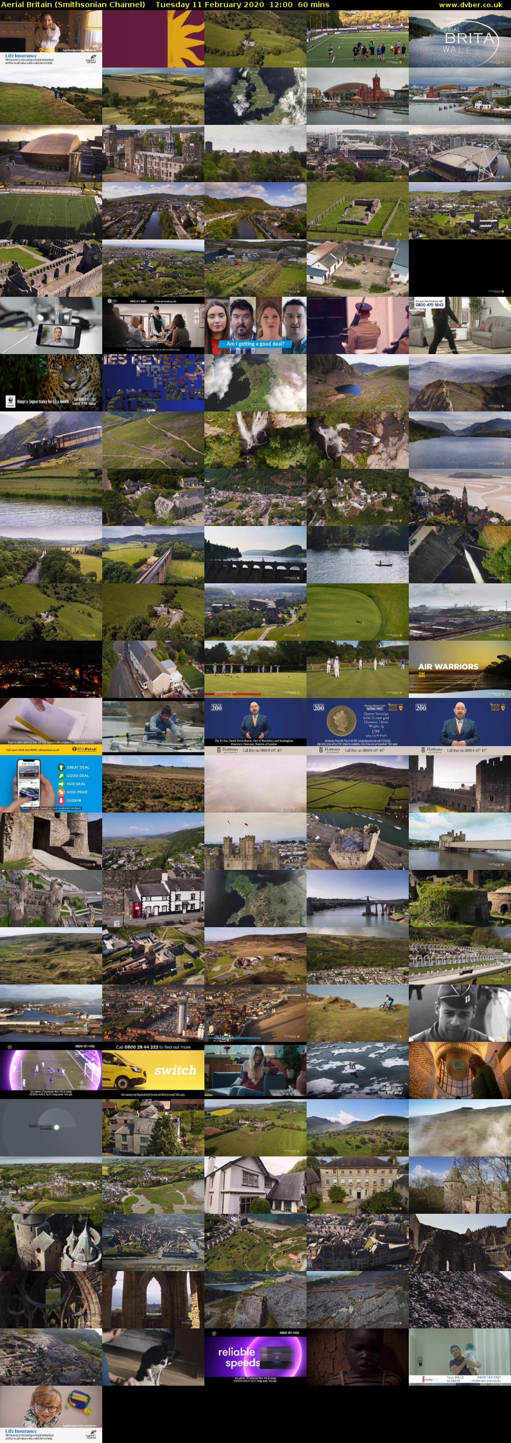 Aerial Britain (Smithsonian Channel) Tuesday 11 February 2020 12:00 - 13:00