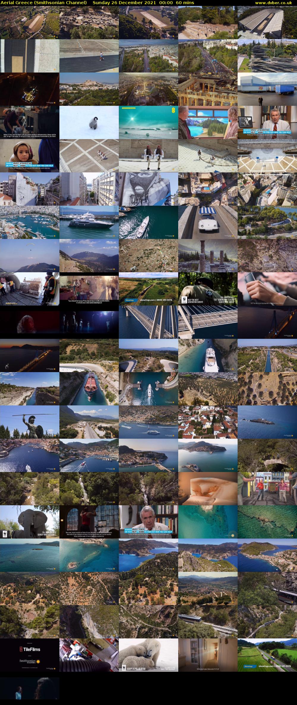 Aerial Greece (Smithsonian Channel) Sunday 26 December 2021 00:00 - 01:00