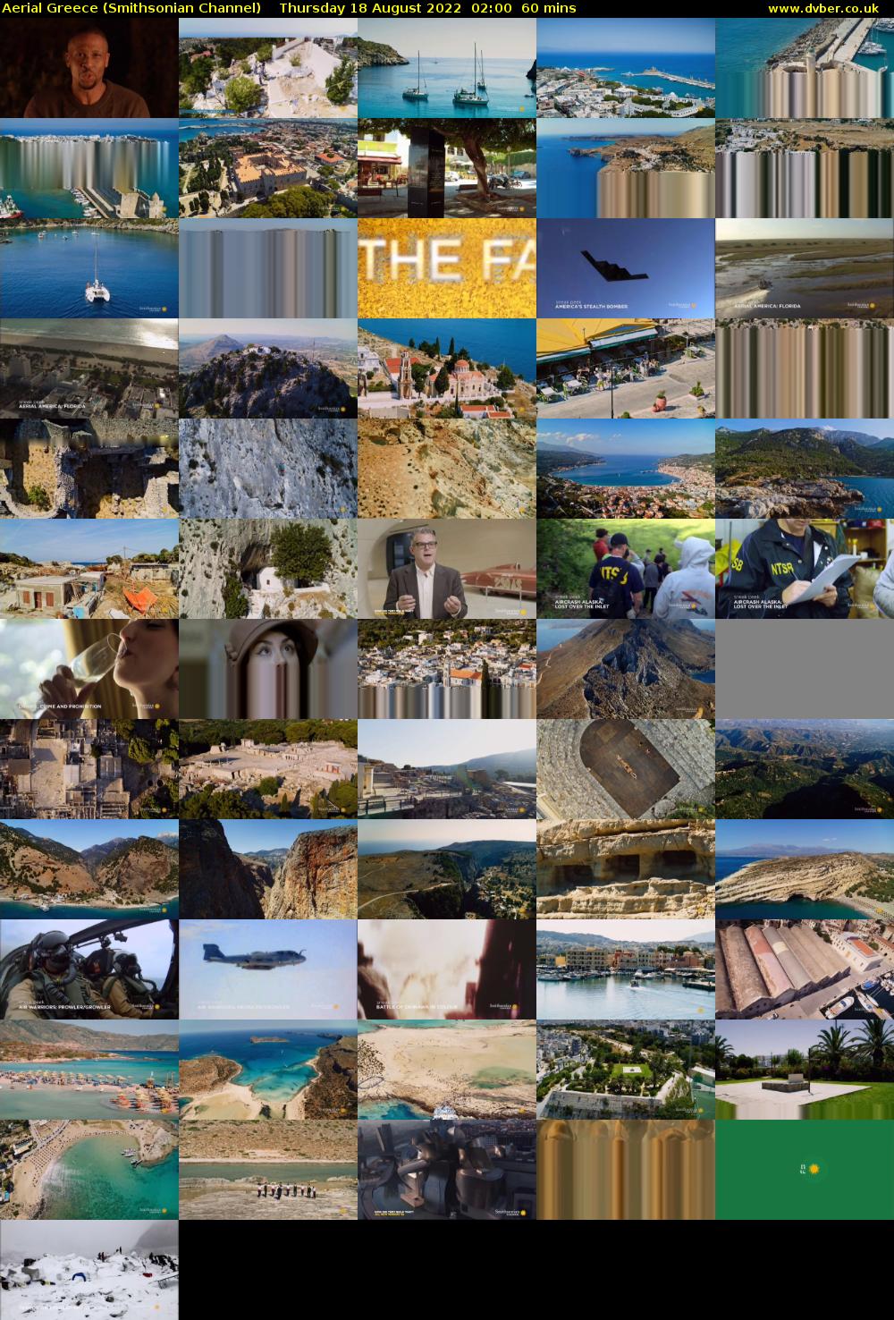 Aerial Greece (Smithsonian Channel) Thursday 18 August 2022 02:00 - 03:00