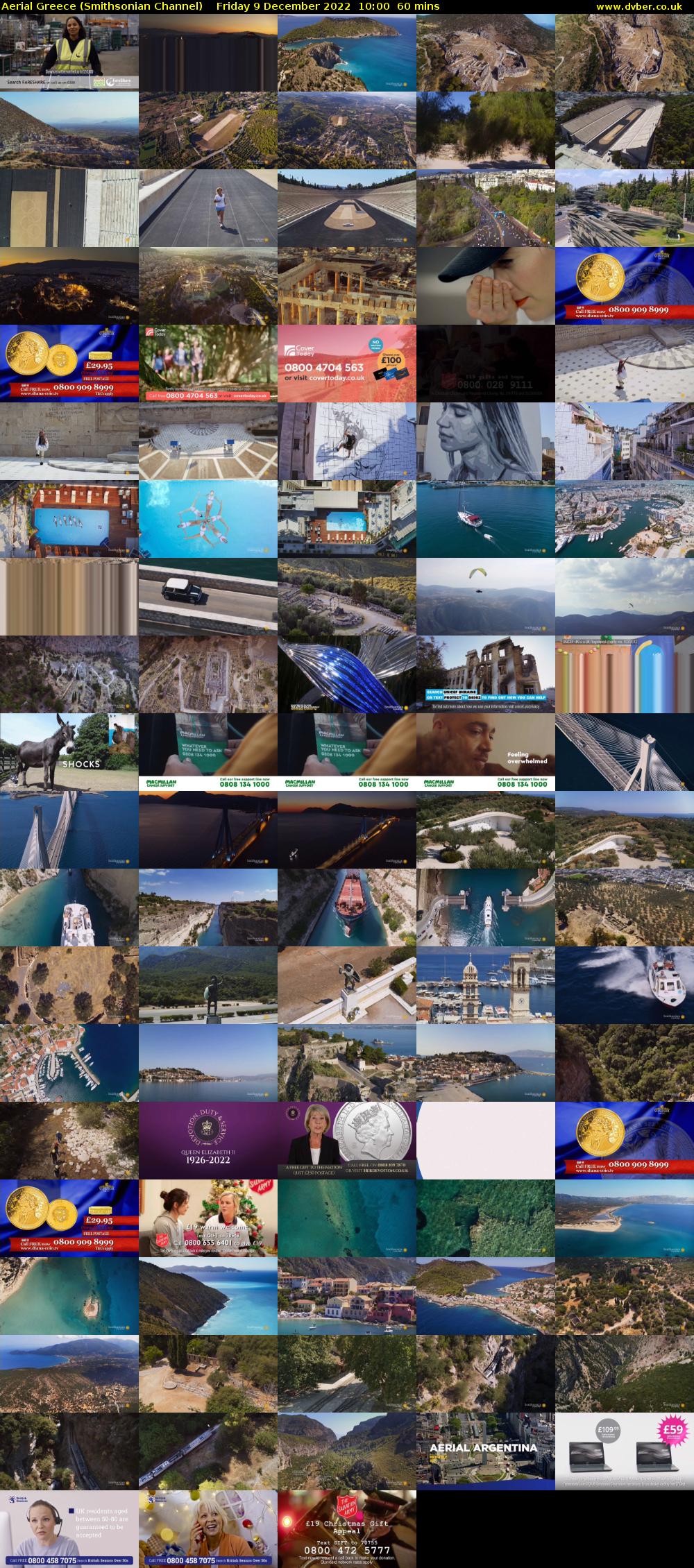 Aerial Greece (Smithsonian Channel) Friday 9 December 2022 10:00 - 11:00