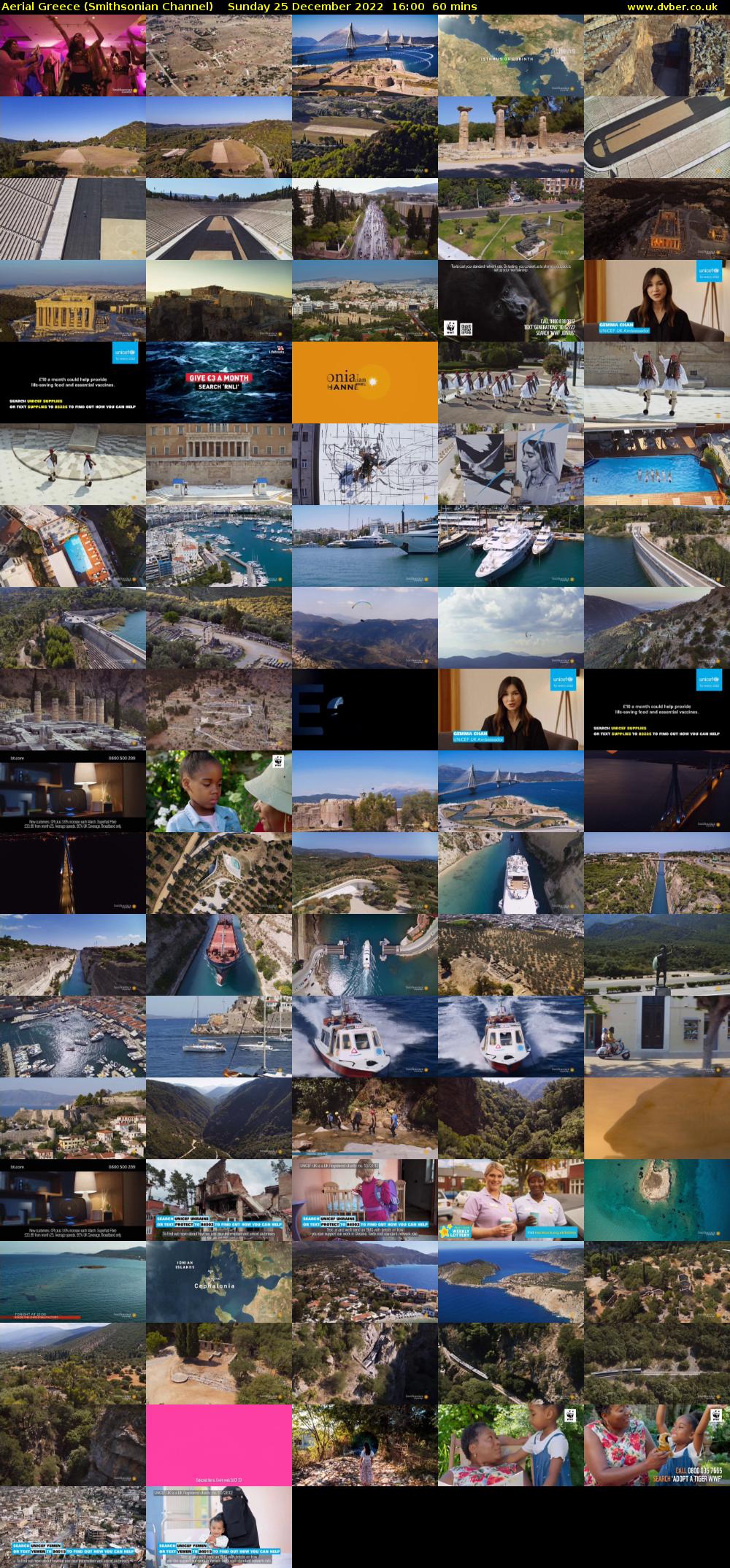 Aerial Greece (Smithsonian Channel) Sunday 25 December 2022 16:00 - 17:00