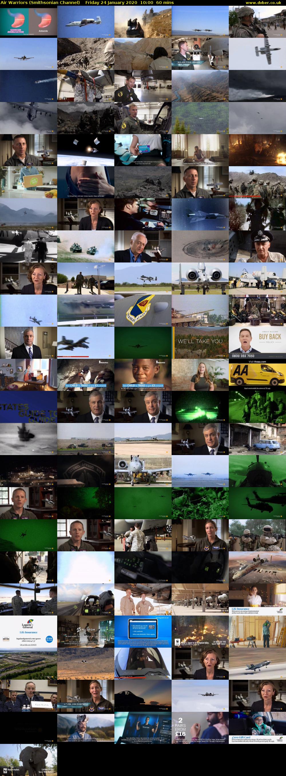 Air Warriors (Smithsonian Channel) Friday 24 January 2020 10:00 - 11:00