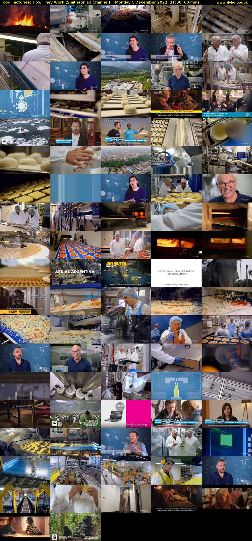 Food Factories: How They Work (Smithsonian Channel) Monday 5 December 2022 21:00 - 22:00