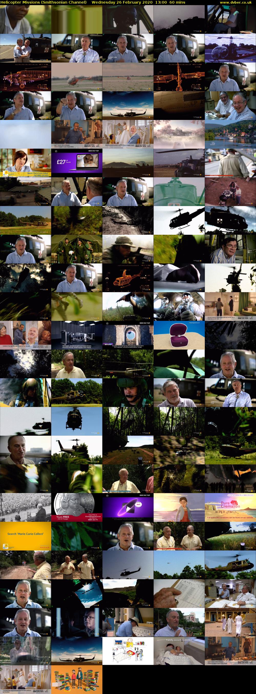 Helicopter Missions (Smithsonian Channel) Wednesday 26 February 2020 13:00 - 14:00