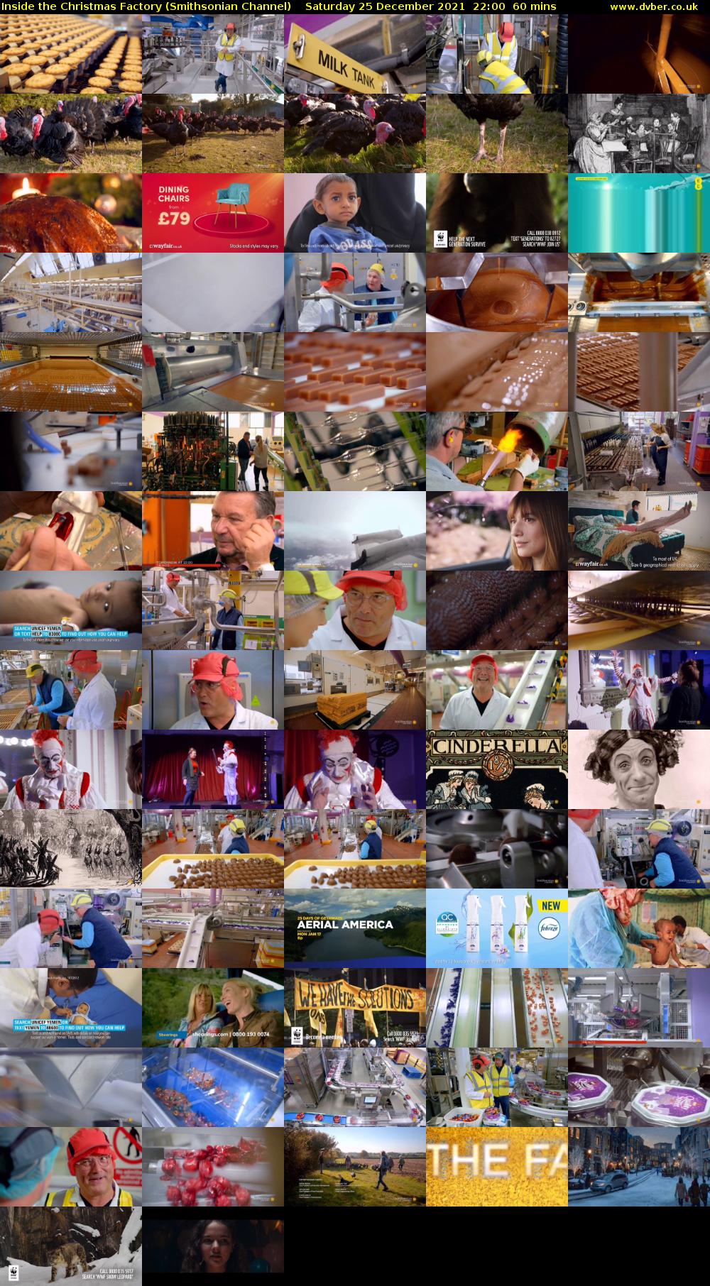 Inside The Christmas Factory (Smithsonian Channel) Saturday 25 December 2021 22:00 - 23:00