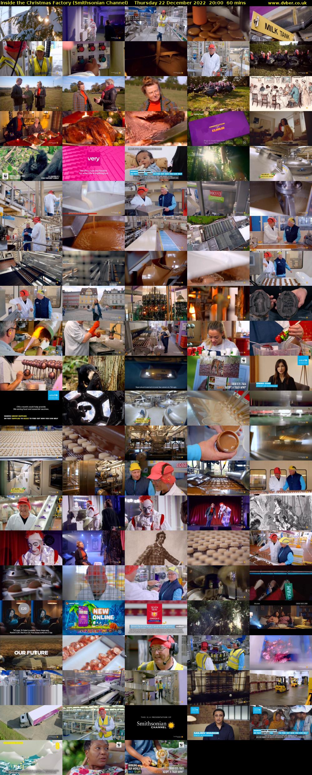 Inside The Christmas Factory (Smithsonian Channel) Thursday 22 December 2022 20:00 - 21:00