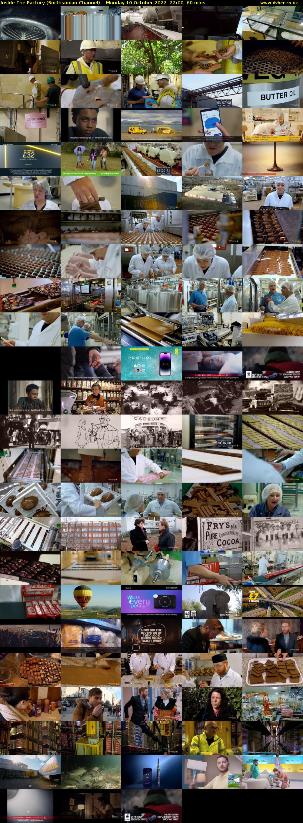 Inside The Factory (Smithsonian Channel) Monday 10 October 2022 22:00 - 23:00