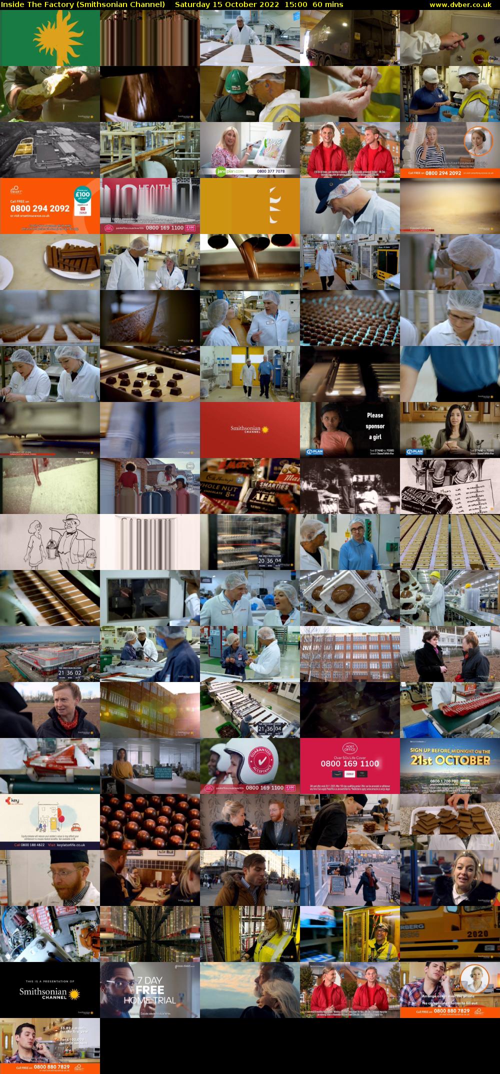 Inside The Factory (Smithsonian Channel) Saturday 15 October 2022 15:00 - 16:00