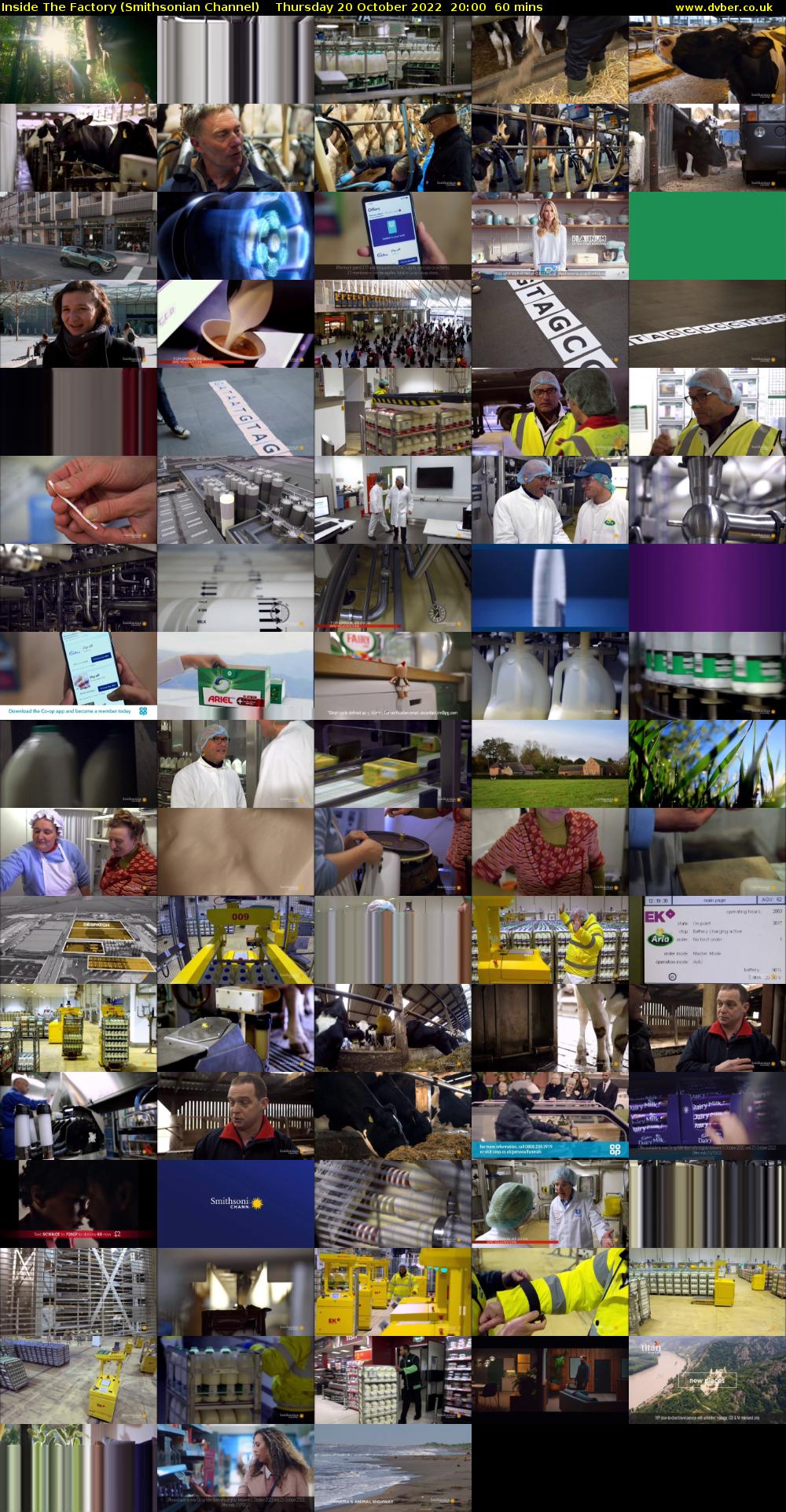 Inside The Factory (Smithsonian Channel) Thursday 20 October 2022 20:00 - 21:00