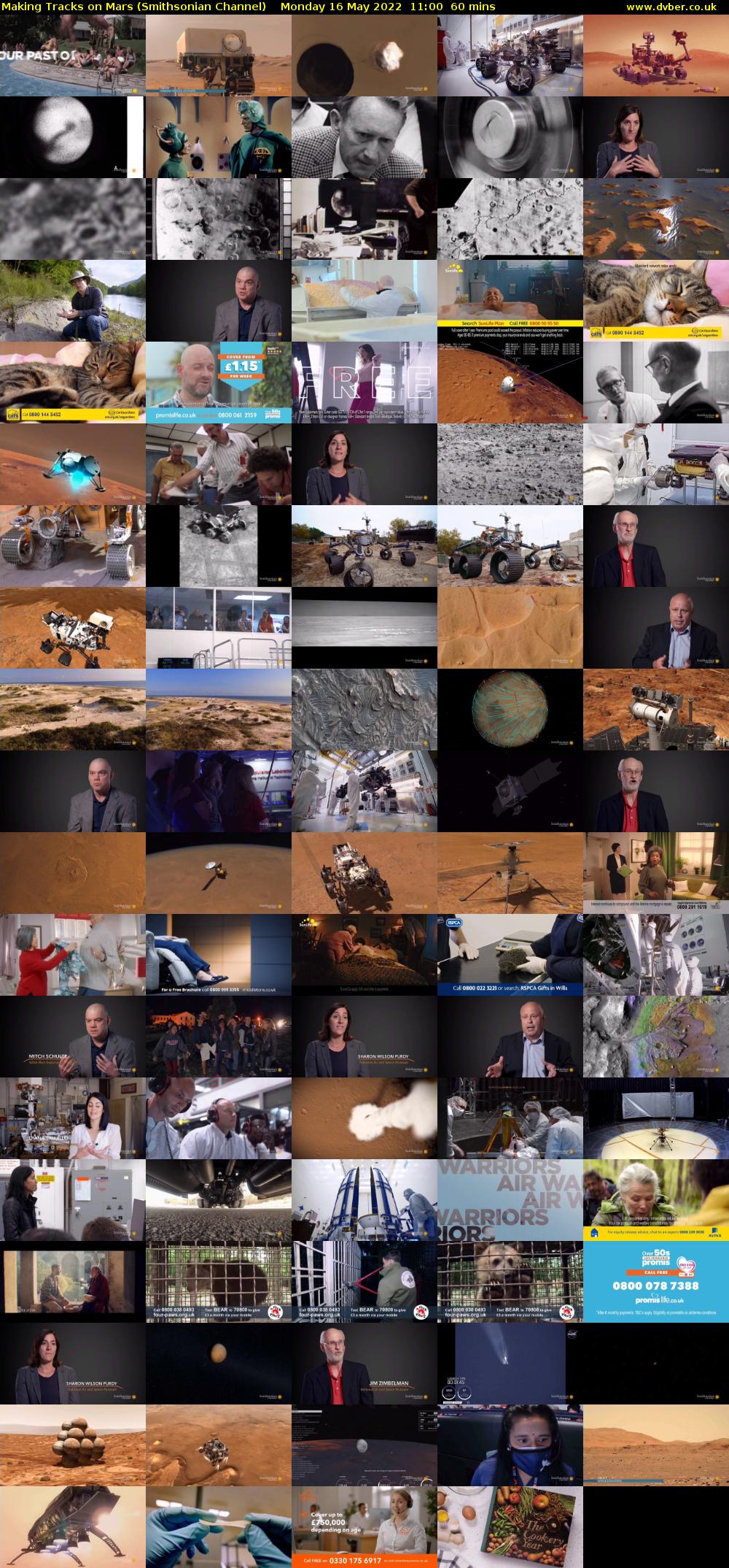 Making Tracks on Mars (Smithsonian Channel) Monday 16 May 2022 11:00 - 12:00