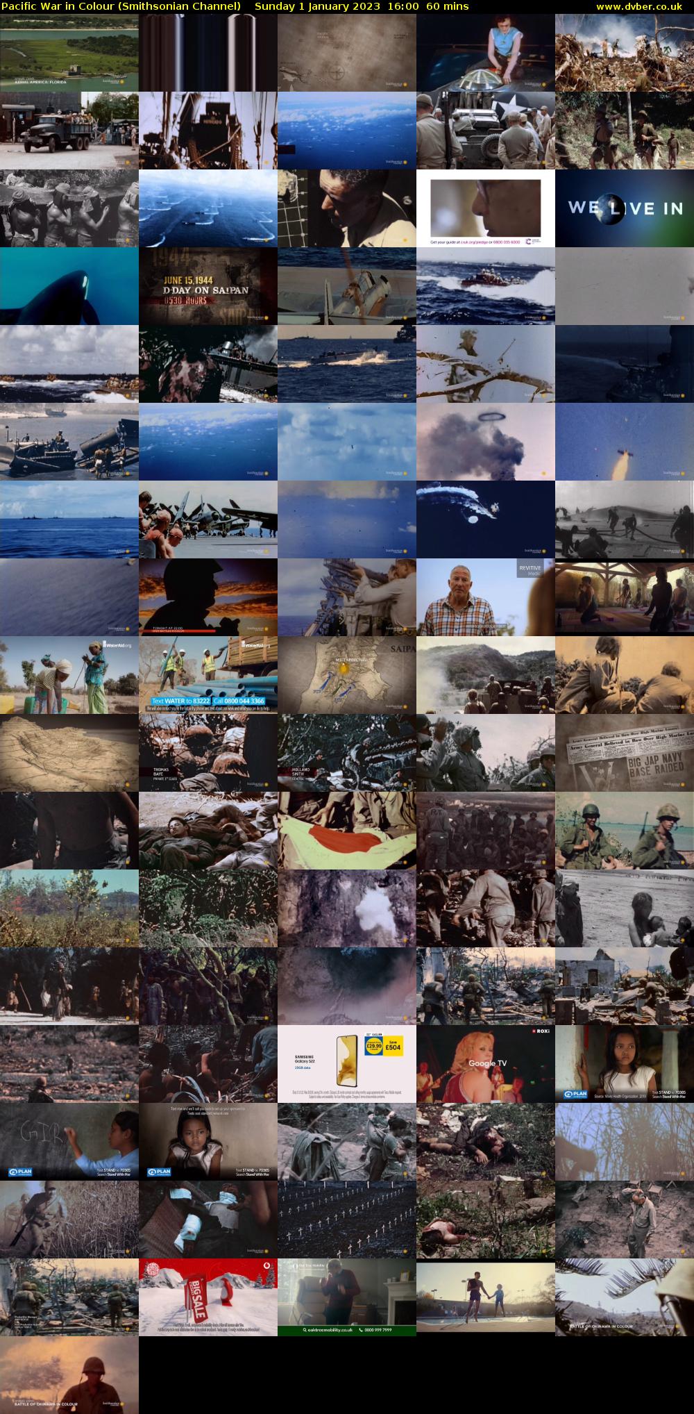 Pacific War in Colour (Smithsonian Channel) Sunday 1 January 2023 16:00 - 17:00