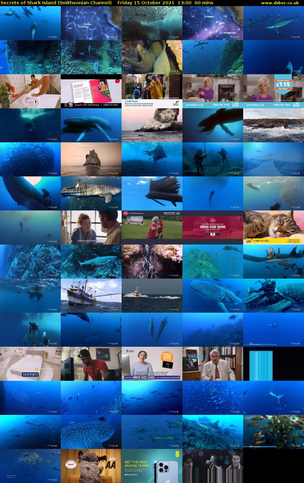 Secrets of Shark Island (Smithsonian Channel) Friday 15 October 2021 13:00 - 14:00