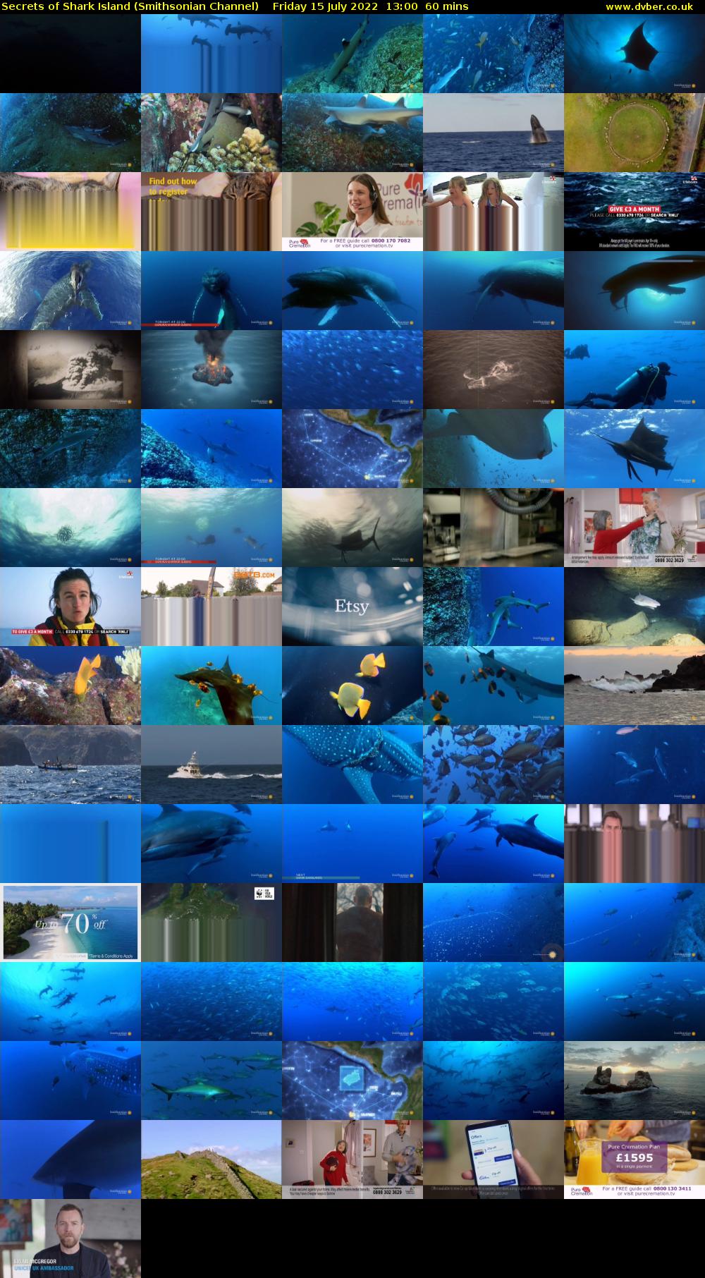 Secrets of Shark Island (Smithsonian Channel) Friday 15 July 2022 13:00 - 14:00