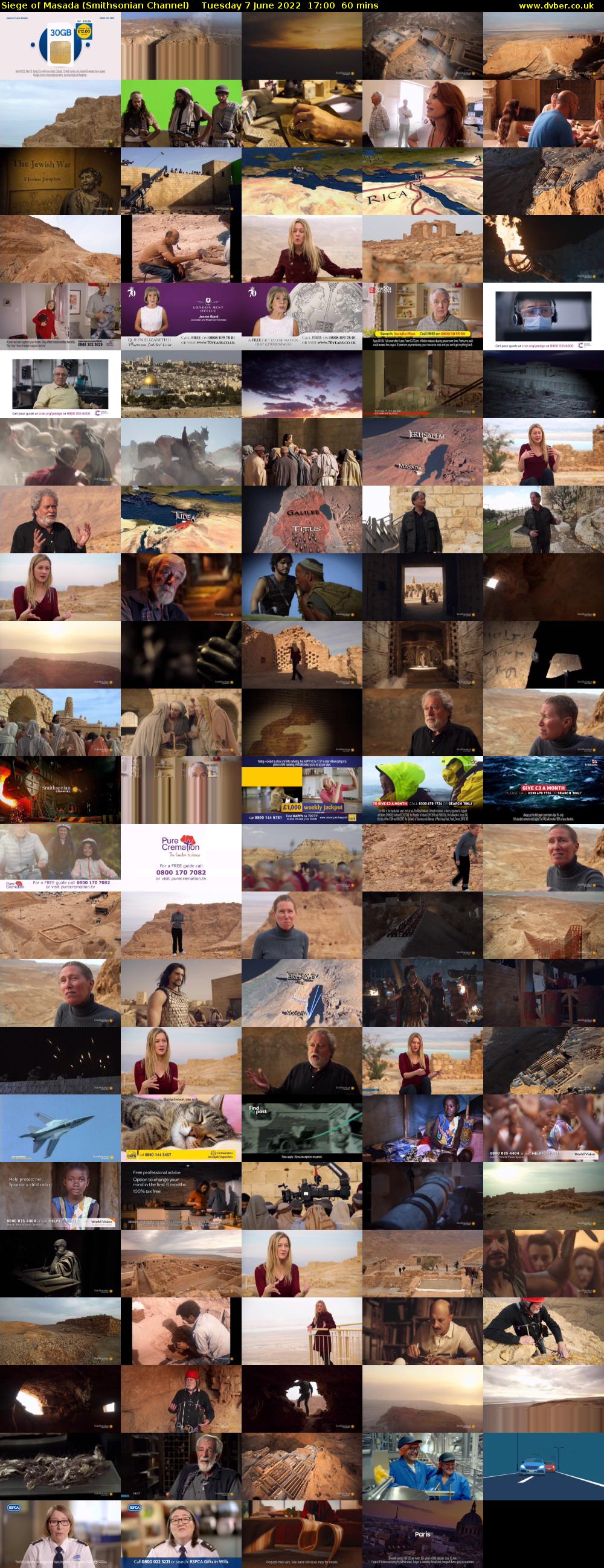 Siege of Masada (Smithsonian Channel) Tuesday 7 June 2022 17:00 - 18:00