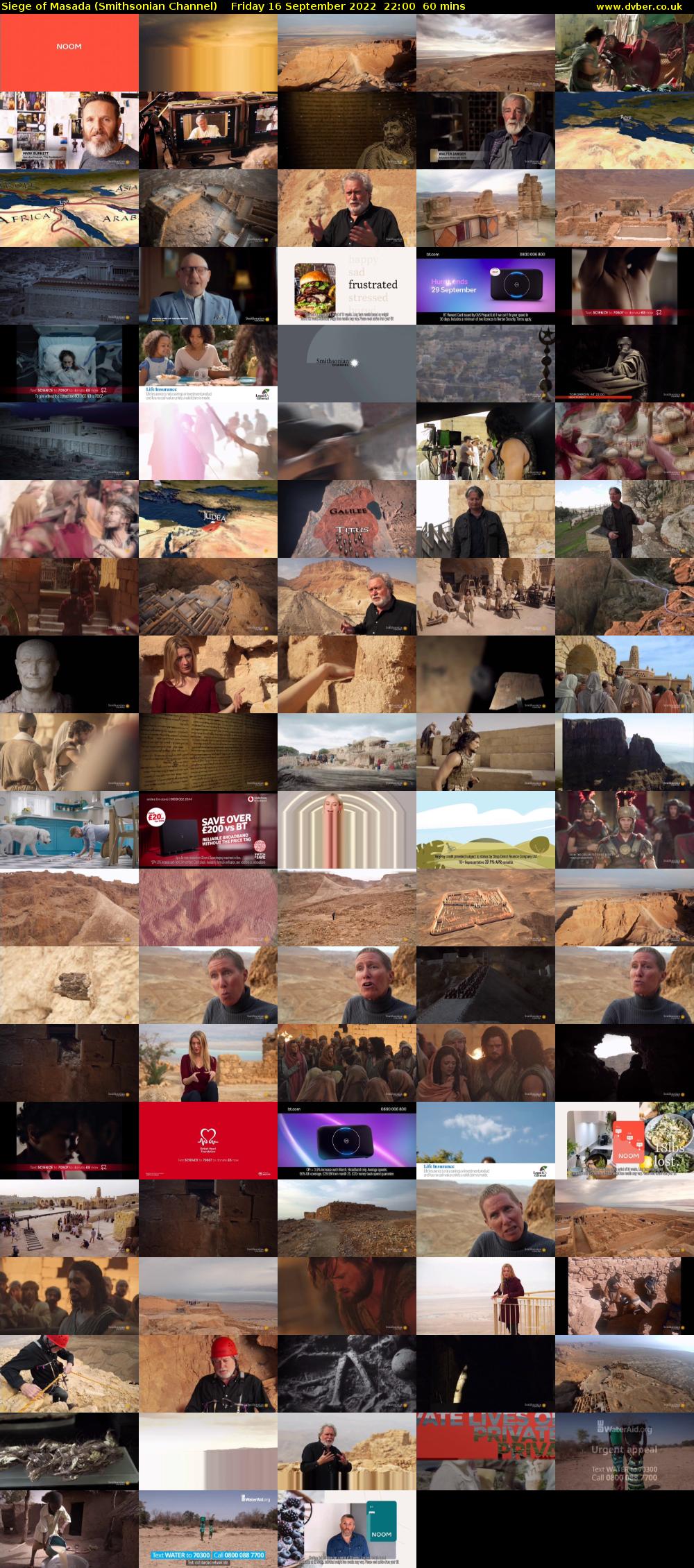 Siege of Masada (Smithsonian Channel) Friday 16 September 2022 22:00 - 23:00